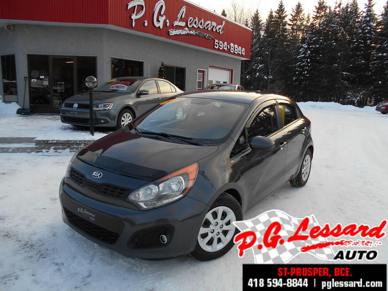 Used 2013 Kia Rio Hayon EX 5 portes, boîte manuelle,siège for sale in St-Prosper, QC