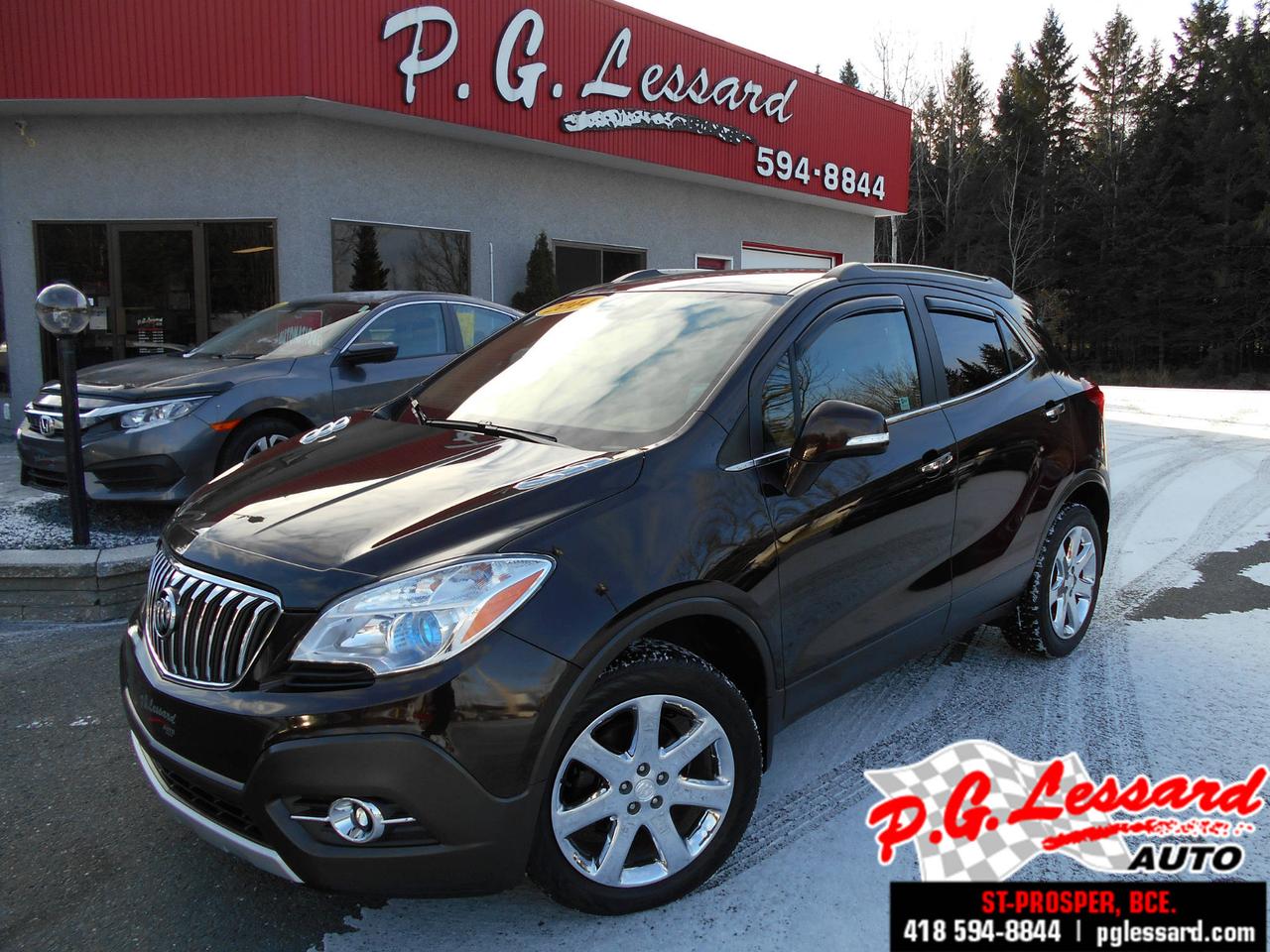 <a href=https://www.pglessard.com/occasion/Buick-Encore-2014.html>https://www.pglessard.com/occasion/Buick-Encore-2014.html</a>

Buick Encore AWD  Cuir GPS Camera de recule 1.4L Turbo Economique et fiable un seul proprio