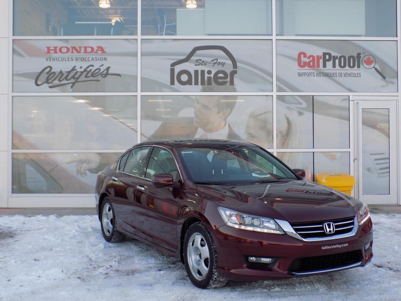 Used 2014 Honda Accord V6 TOURING for sale in Québec, QC