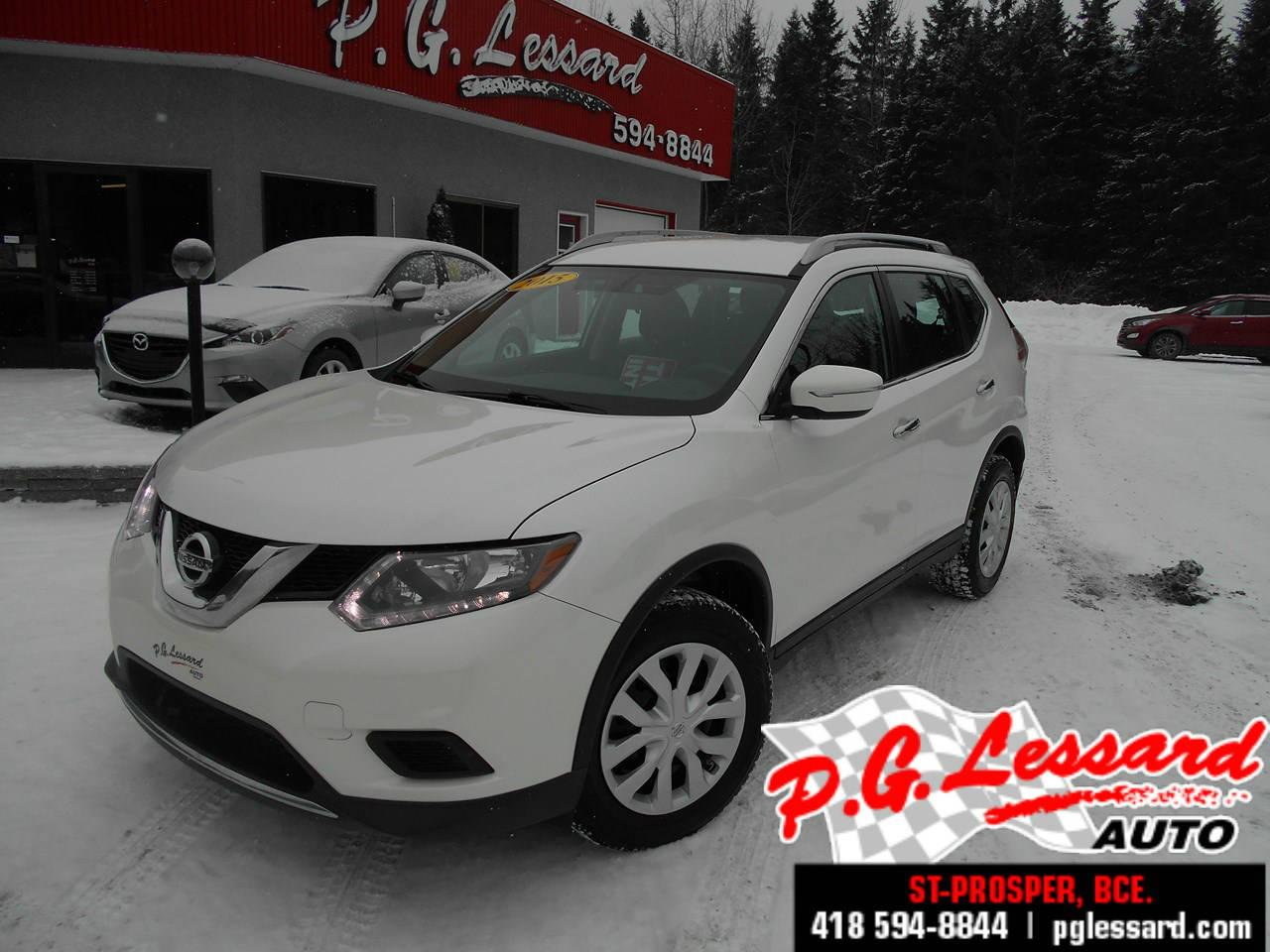 Used 2015 Nissan Rogue S Traction intégrale,Camera de recule Ba for sale in St-Prosper, QC