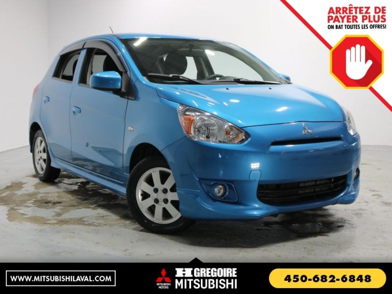 Used 2015 Mitsubishi Mirage ES A/C BLUETOOTH for sale in St-Léonard, QC