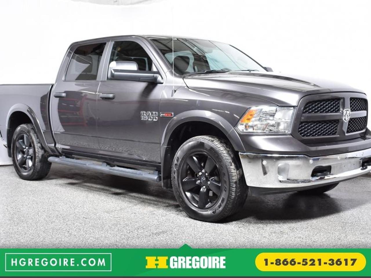 <a href=https://www.autoaubaine.com/RAM-1500-c6976434.html>https://www.autoaubaine.com/RAM-1500-c6976434.html</a>

RAM 1500 Outdoorsman Crew, Turbo Diesel 2016

Freins ABS, Lecteur MP3, Miroirs chauffants, Volant ajustable, Radio satellite, Ordinateur de bord, Antipatinage, Phares antibrouillards

ECONOMISER 8 300$! JAMAIS ACCIDENTÉ, Bluetooth, Aucun frais caché, Taux dintérêt imbattable! Ouvert 7 jours. Inspection en plus de 125 points et rigoureux processus de remise à neuf. Satisfaction garantie de 3 jours ou argent remis et privilège déchange 30 jours. Obtenez le meilleur taux de financement et même une 2e ou 3e chance au crédit. Pour plus dinformation sur cette voiture et pour obtenir le rapport dhistorique CarProof gratuitement, visitez https://www.hgregoire.com/fr-stk/D17566. *Prix du manufacturier neuf (47 295$)