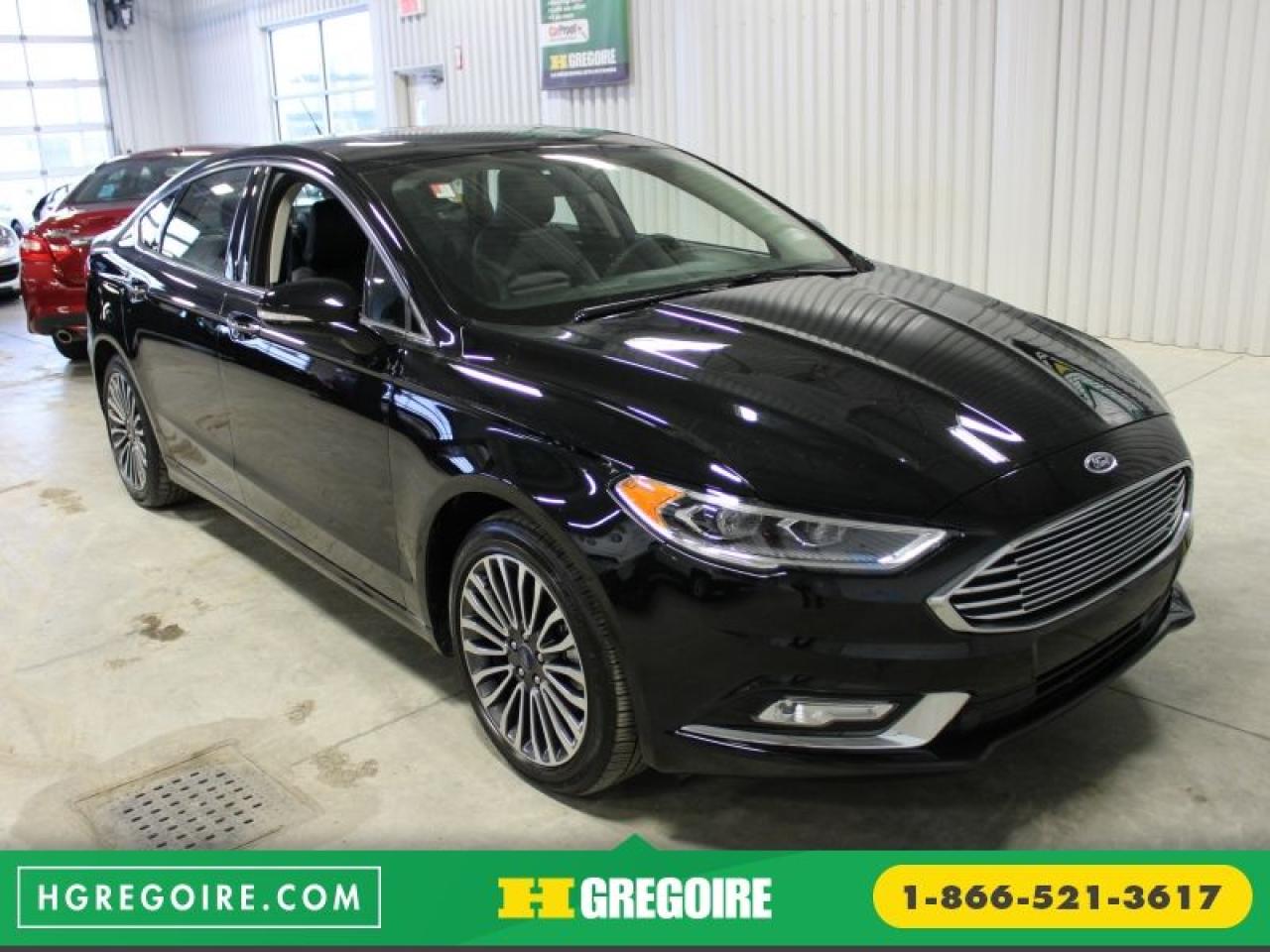 Used 2017 Ford Fusion SE AWD CUIR TOIT for sale in St-Léonard, QC