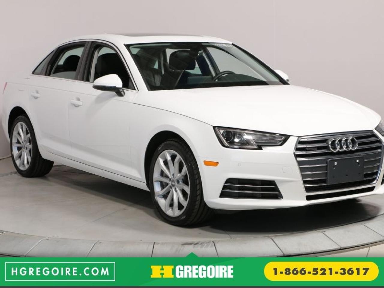 Used 2017 Audi A4 PROGRESSIV QUATTRO for sale in St-Léonard, QC