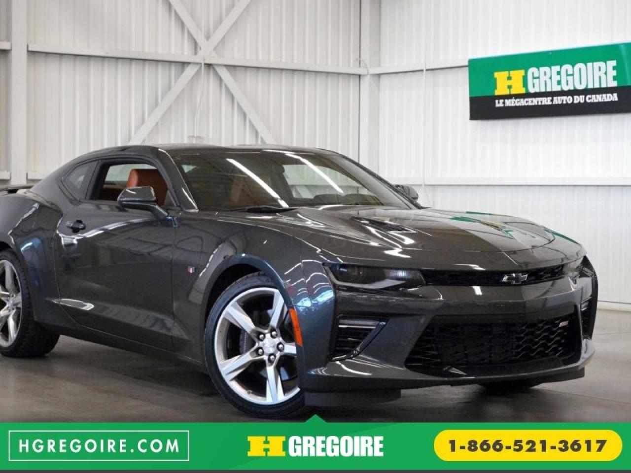 Used 2016 Chevrolet Camaro SS 6.2L CUIR-CAMÉRA for sale in St-Léonard, QC