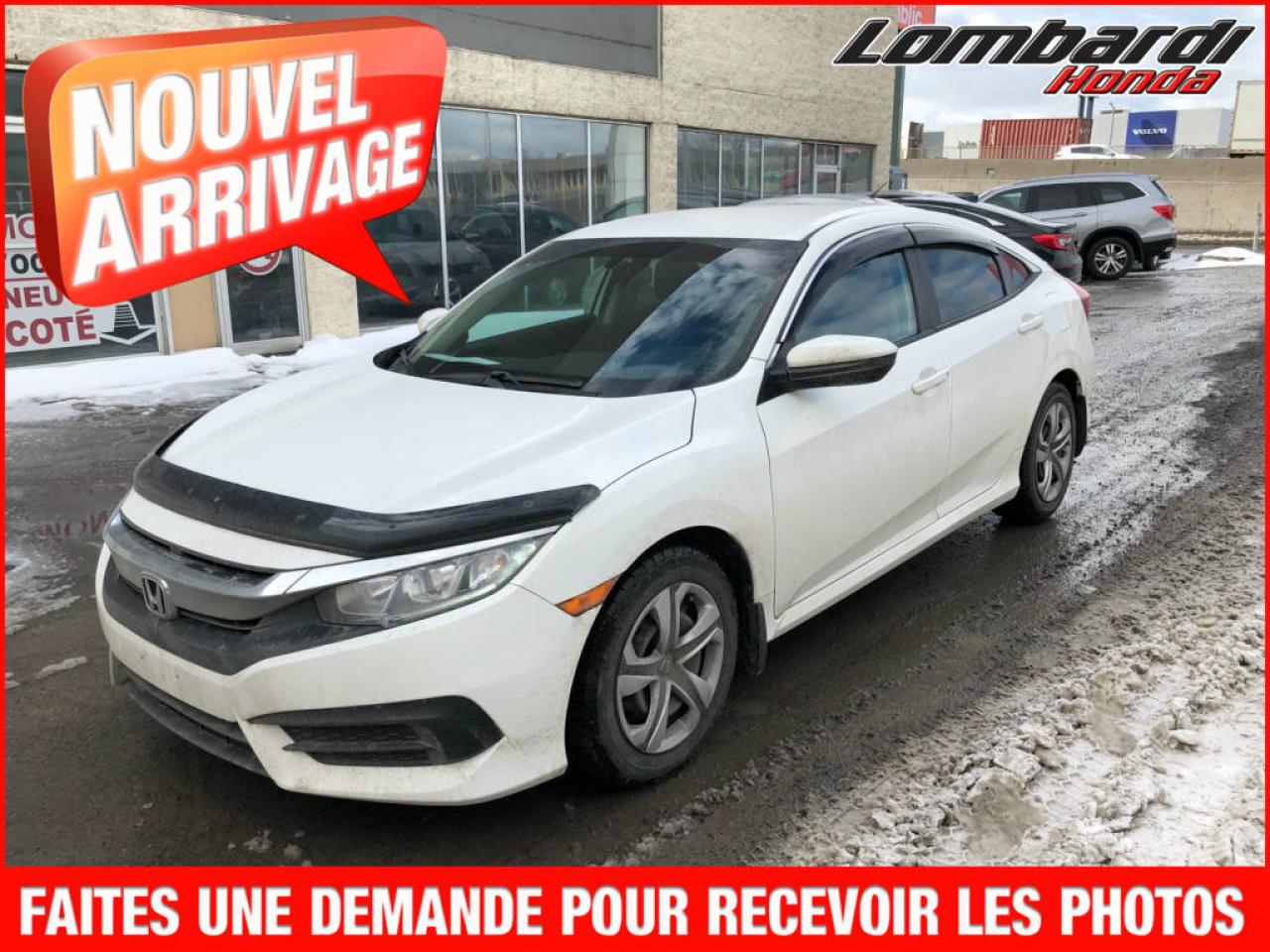 Used 2016 Honda Civic LX**CAMÉRA DE RECUL ET BLUETOOTH** for sale in Montréal, QC
