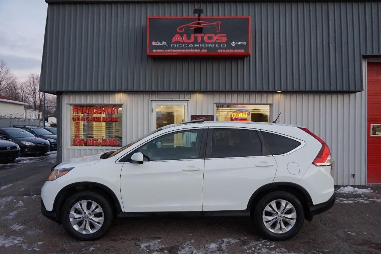 <a href=https://www.autosoccasions.ca/occasion/Honda-CRV-2012.html>https://www.autosoccasions.ca/occasion/Honda-CRV-2012.html</a>

HONDA CR-V EX AWD 2012 Édition EX AWD 4cyl 2.4 Litres AWD TRACTION INTÉGRALE ** FULL ÉQUIPÉ TOIT OUVRANT MAGS CAMERA DÉMARREUR -- TRANSMISSION AUTOMATIQUE 5 RAPPORTS -- AVEC SEULEMENT 117 000 KM CERTIFIÉ / 1 SEUL PROPRIÉTAIRE : ENTRETENUE AVEC SOIN DIRECTEMENT CHEZ HONDA / 4 CYLINDRES 2.4 Litres TRÈS ÉCONOMIQUE, DURABLE ET FIABILITÉ HONDA (RAPPORT CARPROOF DISPONIBLE) COULEUR EXTÉRIEUR BLANC, INTÉRIEUR NOIR / SIÈGES CHAUFFANTS. INSPECTION COMPLÈTE INCLUSE -- ÉCHANGE ACCEPTÉ -- FINANCEMENT SUR PLACE À PARTIR 4.99 % -- GARANTIE INCLUS : 1 MOIS OU 1700 KM GROUPE MOTOPROPULSEUR -- POSSIBILITÉ DE GARANTIE PROLONGÉE À PRIX IMBATTABLE Avec Caa et Groupe Ppp. ÉQUIPEMENT COMPLET : AIR CLIMATISÉ BI-ZONES - RÉGULATEUR VITESSES - PHARE ANTI-BROUILLARD - DÉMARREUR À DISTANCE - TOIT OUVRANT ÉLECTRIQUE - CAMERA DE RECULE - JANTES 17 POUCES / PNEUS DHIVERS MICHELIN - ORDINATEUR DE BORD - LECTEUR CD-Mp3 - CONTRÔLE AUDIO VOLANT - BLUETOOTH/TÉLÉPHONE - VOLANT TÉLESCOPIQUE === POUR PLUS DINFORMATION DEMANDEZ (DAVID.LAMONTAGNE) 418-903-5882 // 418-931-4036 Cell === FINANCEMENT FACILE SUR PLACE 4.99 % NOUS SOMMES OUVERTS 6 JOURS : 2430 BOUL GUILLAUME-COUTURE, LÉVIS G6W-2R5 : AU PLAISIR DE VOUS SERVIR WWW.AUTOSOCCASIONS.CA