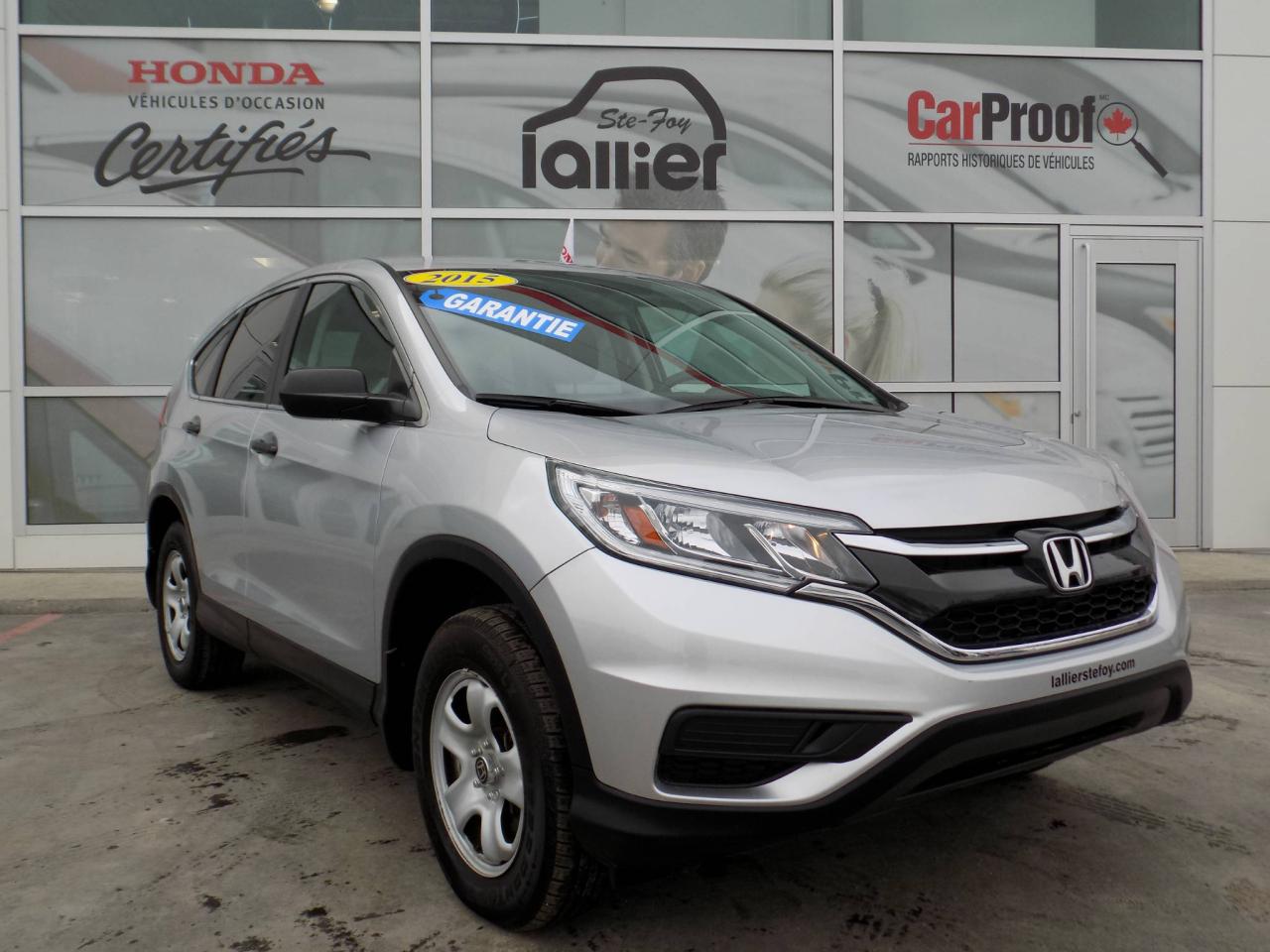 Used 2015 Honda CR-V LX for sale in Québec, QC