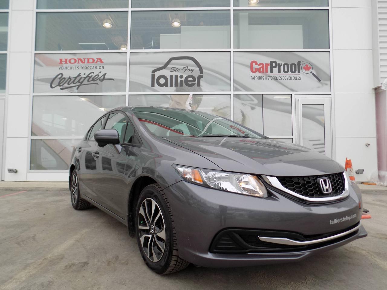 Used 2014 Honda Civic EX for sale in Québec, QC