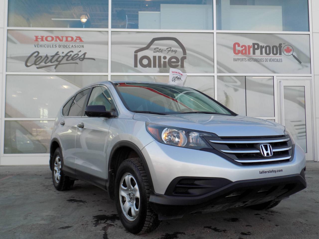 Used 2014 Honda CR-V LX for sale in Québec, QC
