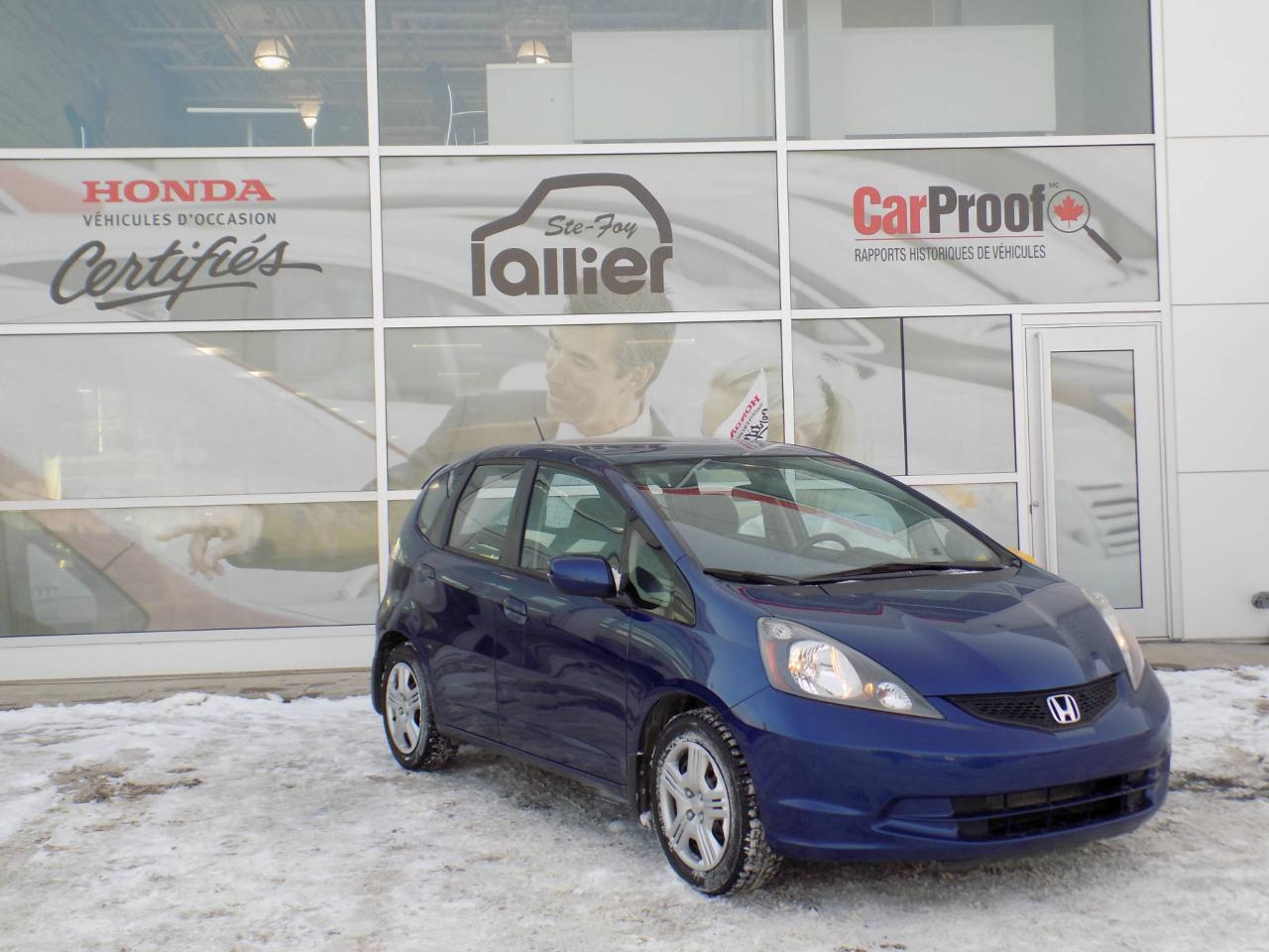 Used 2013 Honda Fit LX for sale in Québec, QC