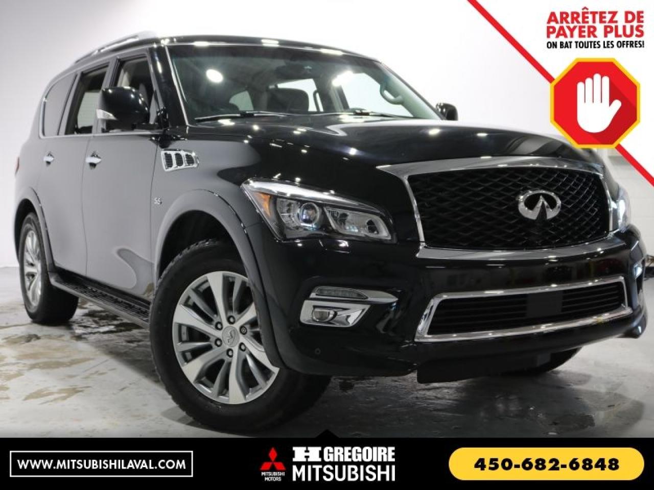 Used 2015 Infiniti QX80 AWD 4DR 7-PASSENGER for sale in St-Léonard, QC