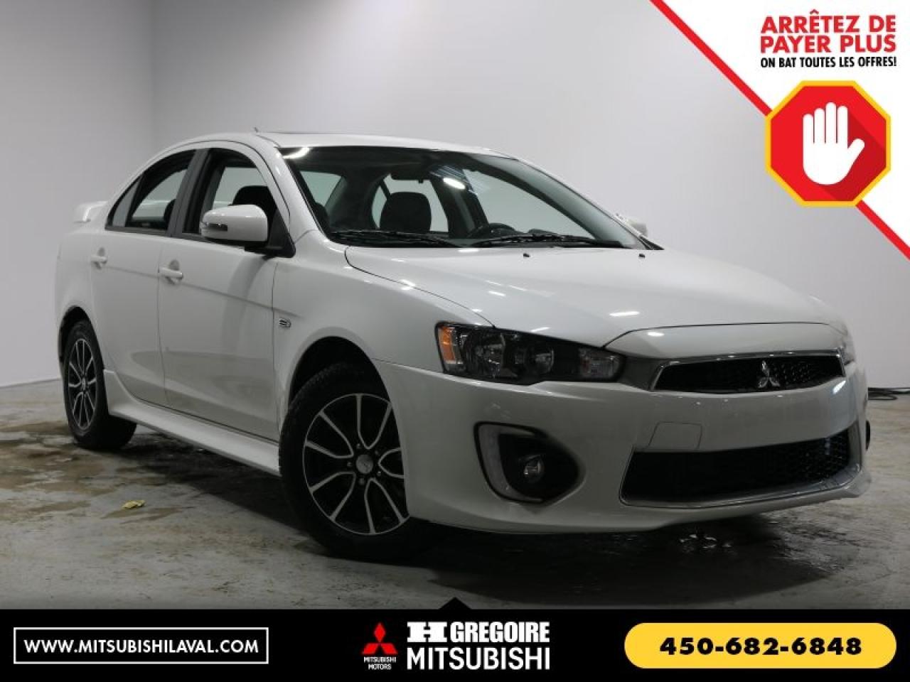 Used 2017 Mitsubishi Lancer LTD CVT SUNROOF for sale in St-Léonard, QC