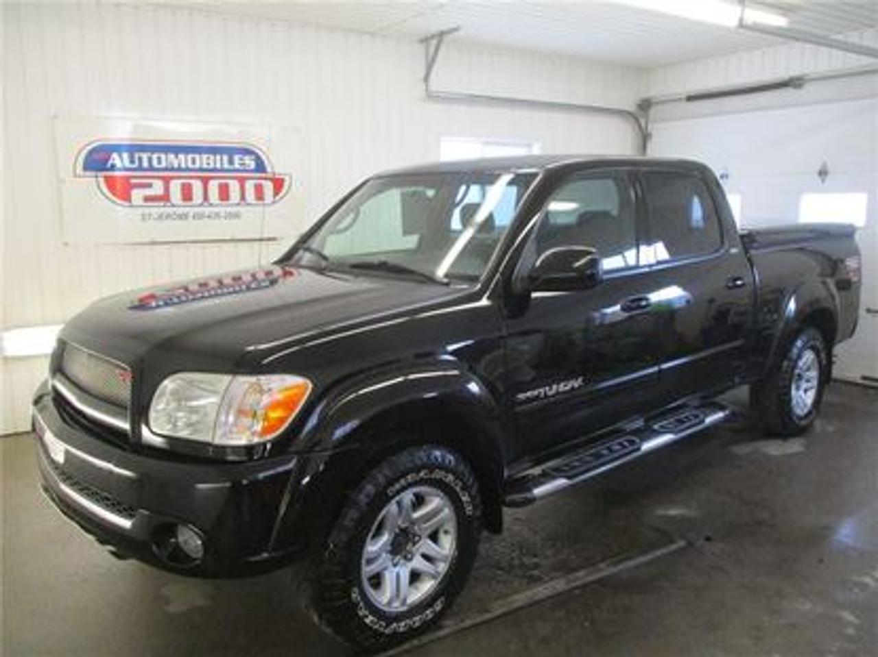 <a href=https://www.autoaubaine.com/Toyota-Tundra-c7027101.html>https://www.autoaubaine.com/Toyota-Tundra-c7027101.html</a>

Ouvert 7 jours!!! Véhicule de qualité, inspecté et réparé par notre équipe passionnée. Depuis 21 ans à lécoute de vos besoins en matière de véhicules doccasions.    Véhicule doccasion certifié  Sans accident  Inspection mécanique effectuée  Inspection multi-points  Propriétaire unique  Excellente condition      **** Les Automobiles 2000. Entreprise familiale spécialisée dans la vente de véhicules doccasion à St-Jérôme depuis plus de 21 ans. Spécialistes en financement 1ere, 2eime et 3ieme chance au crédit. Situé à 30 minutes de Montréal et à 3 minutes de lAutoroute 15. WWW.AUTOMOBILES2000.CA Notre mission est doffrir à nos nombreux clients le meilleur produit au meilleur prix.     **** Les Automobiles 2000. Family business specialize in uses cars sales. Located in St-Jérôme since over 21 years. Financing specialist on site at all times. All kind of credits, from good to bad can be qualify. 30 minutes away from Montréal. WWW.AUTOMOBILES2000.CA Our mission is to offer the best products at the best price.     #Attache-remorque#  #Climatisation#  #Marche-pieds#