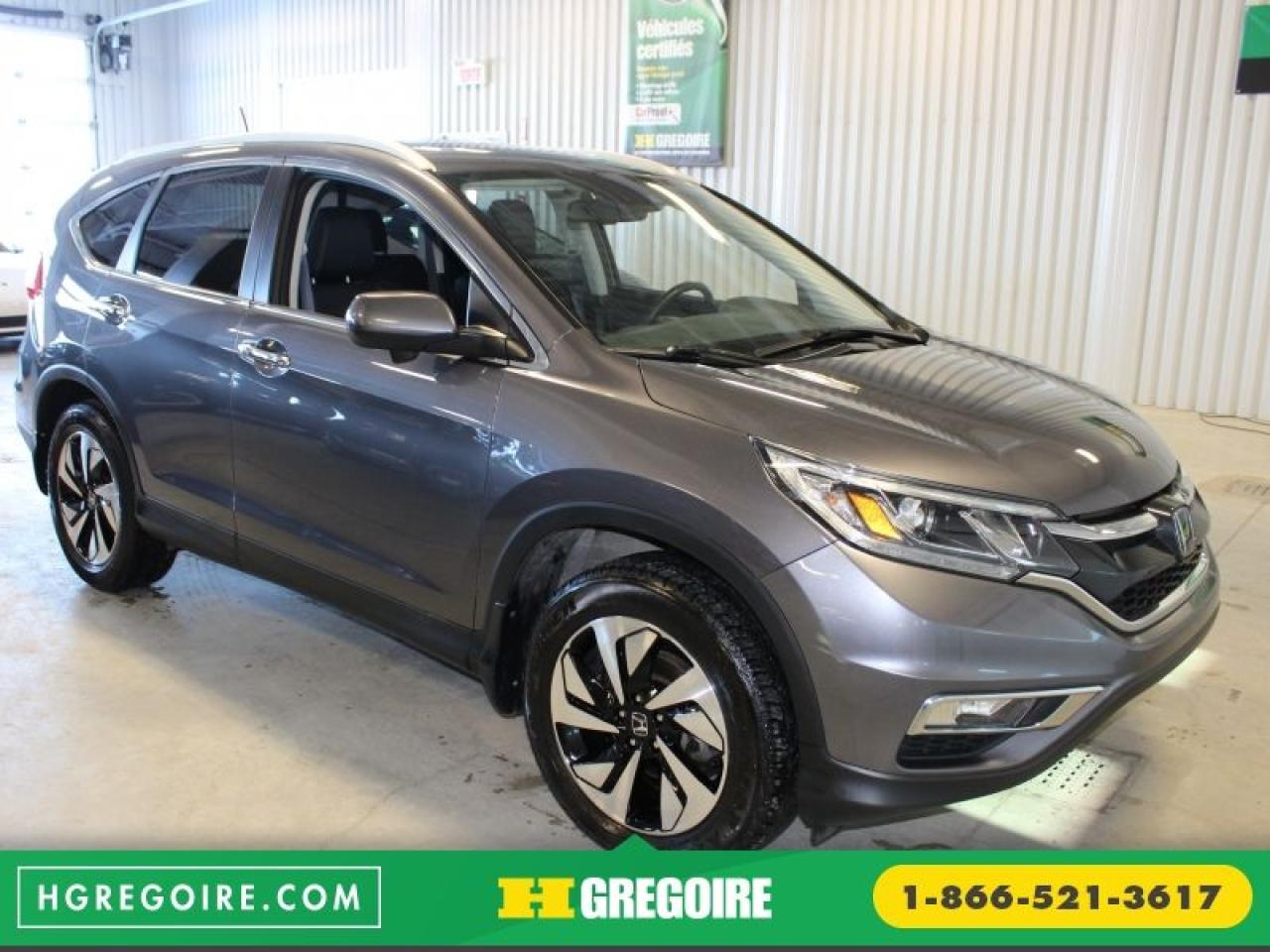 Used 2016 Honda CR-V TOURING CUIR-TOIT for sale in St-Léonard, QC