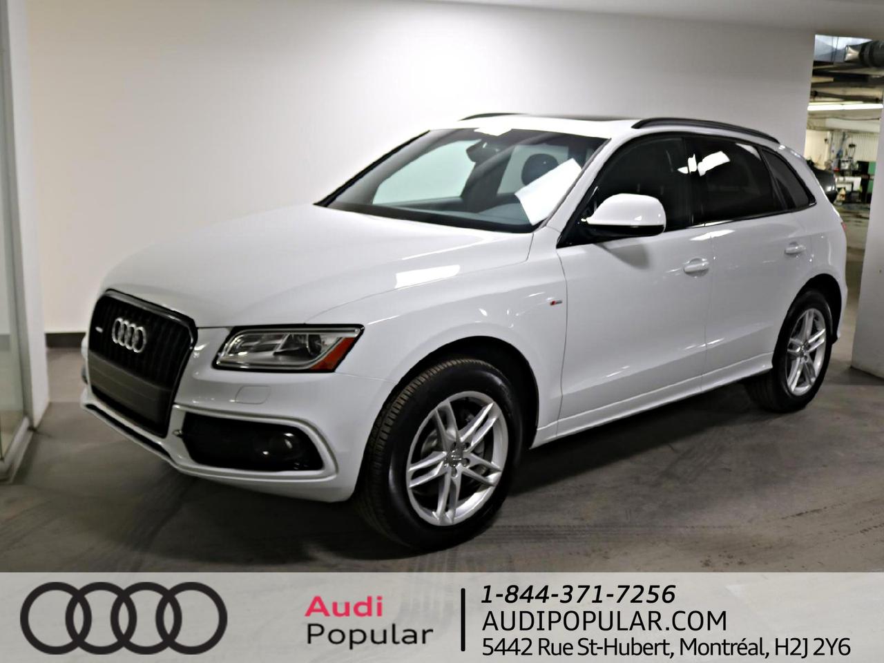 <a href=https://www.audipopular.com/occasion/Audi-Q5-2015.html>https://www.audipopular.com/occasion/Audi-Q5-2015.html</a>

très beau Q5 TDI technik 2015 avec beaucoup doption système de sons B & O + Black Optic package & encore plus 
avec très  peut de Kilométrage 100
Jamais accidenté 
avec la  certification 5 ans ou 100.000 km inclus
A qui la chance 
Seulement chez Audi Popular  
Un essai pour vous convaincre