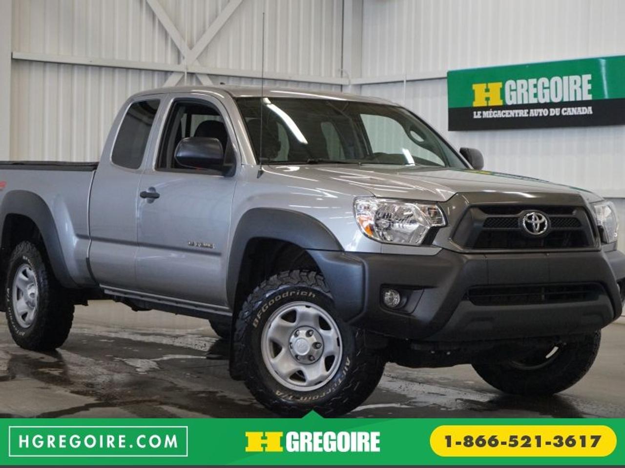 <a href=https://www.autoaubaine.com/Toyota-Tacoma-c7013909.html>https://www.autoaubaine.com/Toyota-Tacoma-c7013909.html</a>

Toyota Tacoma 4WD 2015

Freins ABS, Volant ajustable, Radio satellite, Antipatinage, Phares antibrouillards

BAS KILOMÉTRAGE, JAMAIS ACCIDENTÉ, Bluetooth, Aucun frais caché, Taux dintérêt imbattable! Ouvert 7 jours. Inspection en plus de 125 points et rigoureux processus de remise à neuf. Satisfaction garantie de 3 jours ou argent remis et privilège déchange 30 jours. Obtenez le meilleur taux de financement et même une 2e ou 3e chance au crédit. Pour plus dinformation sur cette voiture et pour obtenir le rapport dhistorique CarProof gratuitement, visitez https://www.hgregoire.com/fr-stk/H6500B. *Prix du manufacturier neuf (30 330$)