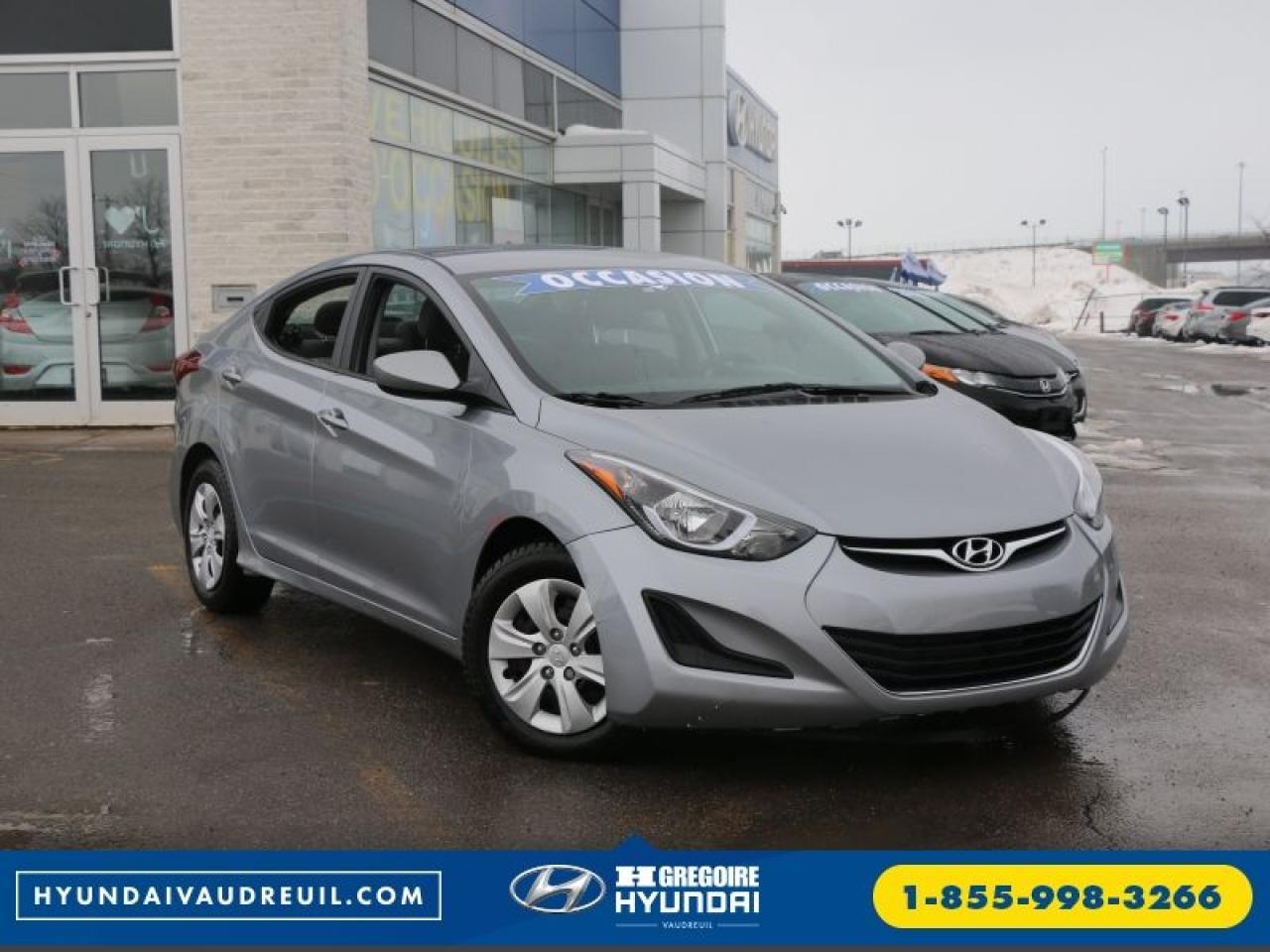 Used 2016 Hyundai Elantra L+ A/c Cruise for sale in St-Léonard, QC