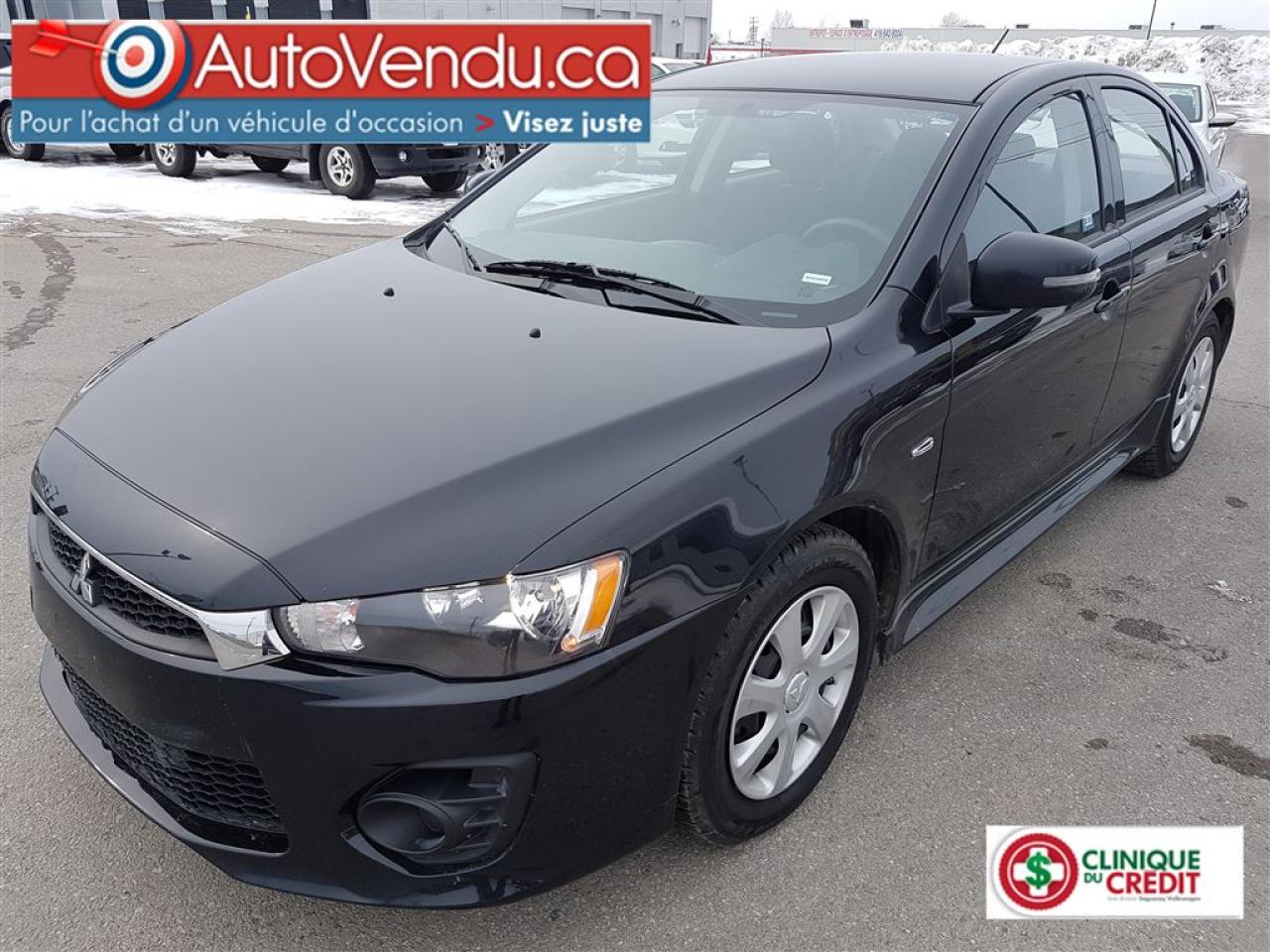 Used 2016 Mitsubishi Lancer Es Cvt for sale in Chicoutimi, QC