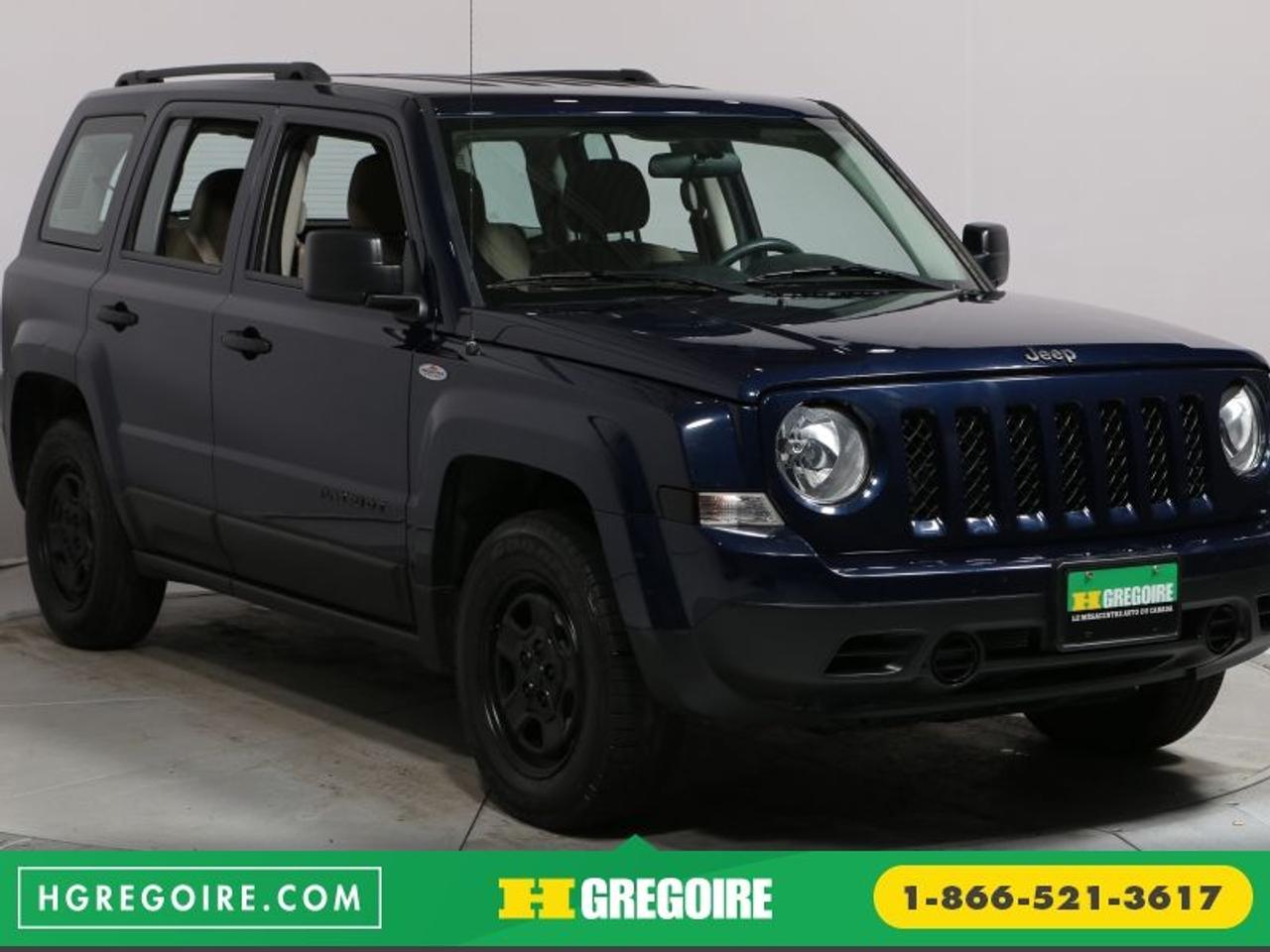 <a href=https://www.autoaubaine.com/Jeep-Patriot-c7004038.html>https://www.autoaubaine.com/Jeep-Patriot-c7004038.html</a>

Jeep Patriot Sport Auto A/c Bluetooth Mags 2016

Freins ABS, Lecteur MP3, Volant ajustable, Antipatinage

ECONOMISER 5 500$! JAMAIS ACCIDENTÉ, Aucun frais caché, Taux dintérêt imbattable! Ouvert 7 jours. Inspection en plus de 125 points et rigoureux processus de remise à neuf. Satisfaction garantie de 3 jours ou argent remis et privilège déchange 30 jours. Obtenez le meilleur taux de financement et même une 2e ou 3e chance au crédit. Pour plus dinformation sur cette voiture et pour obtenir le rapport dhistorique CarProof gratuitement, visitez https://www.hgregoire.com/fr-stk/919558. *Prix du manufacturier neuf (19 495$)