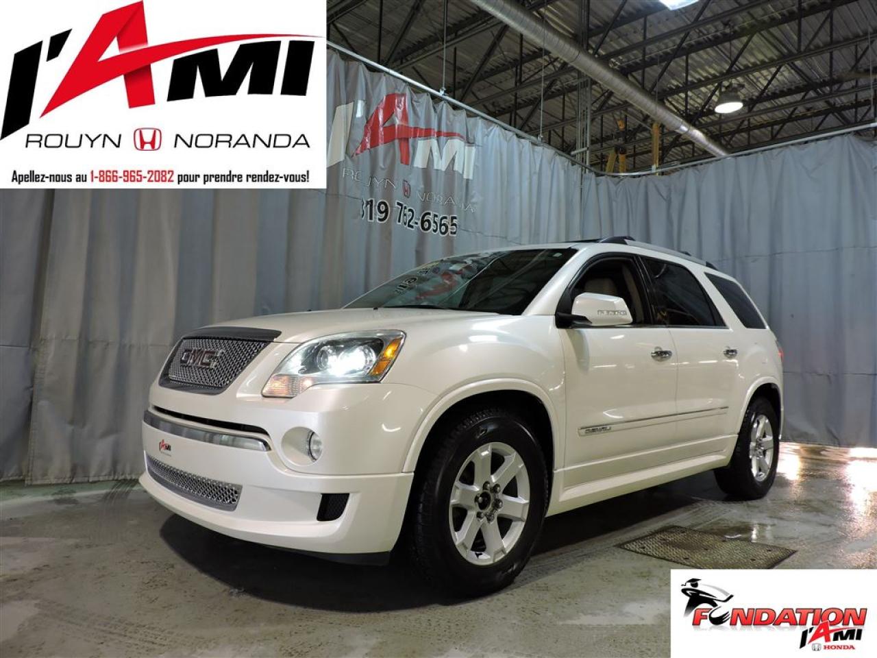 Used 2012 GMC Acadia Denali Toit Cuir Awd for sale in Rouyn-Noranda, QC