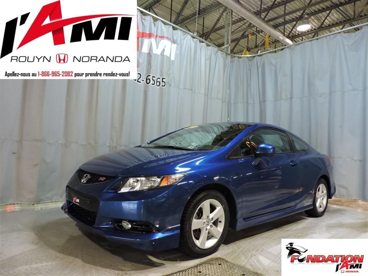 Used 2013 Honda Civic Si Gar. Toit Gps for sale in Rouyn-Noranda, QC