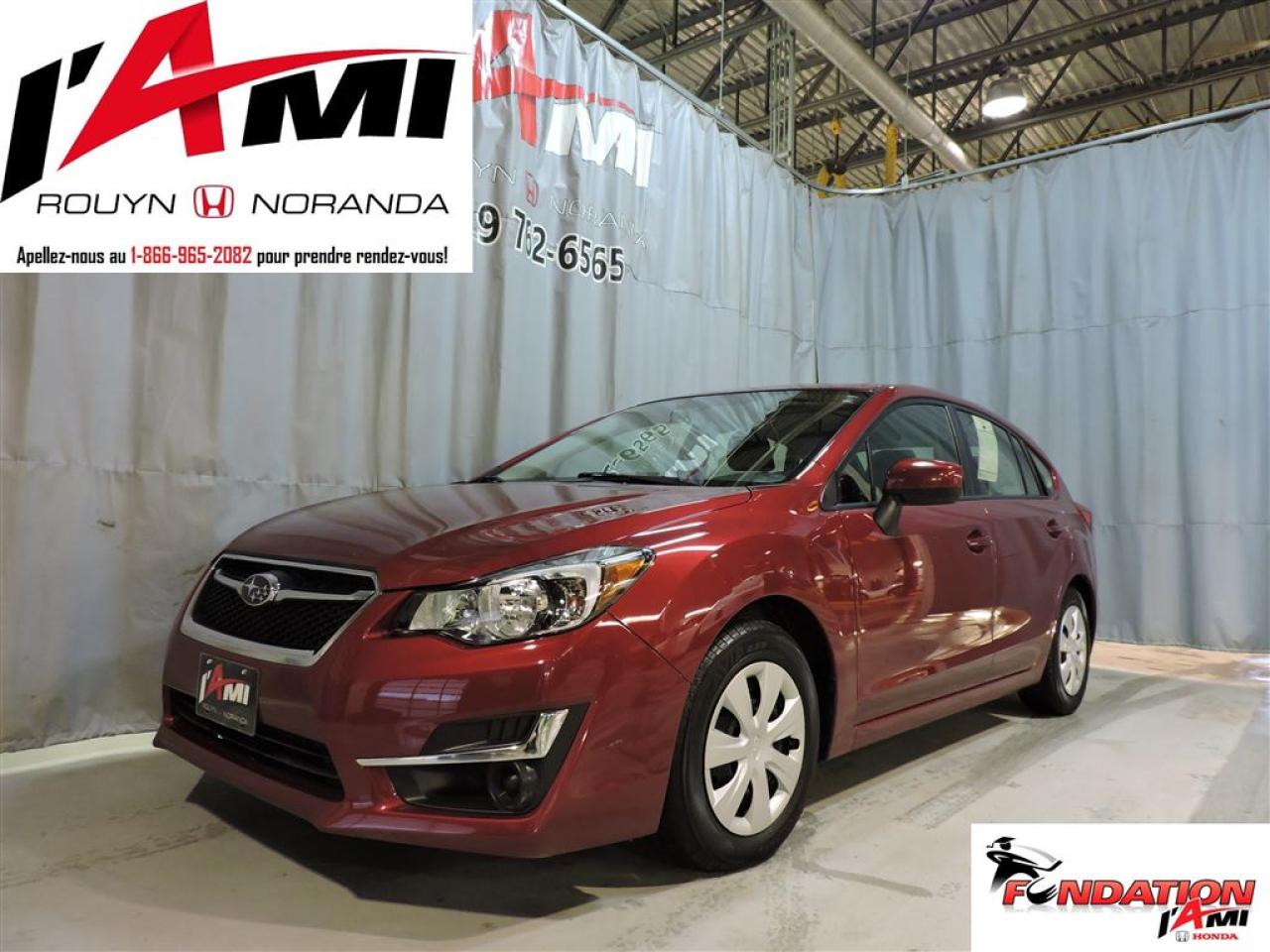 Used 2015 Subaru Impreza 2.0i for sale in Rouyn-Noranda, QC