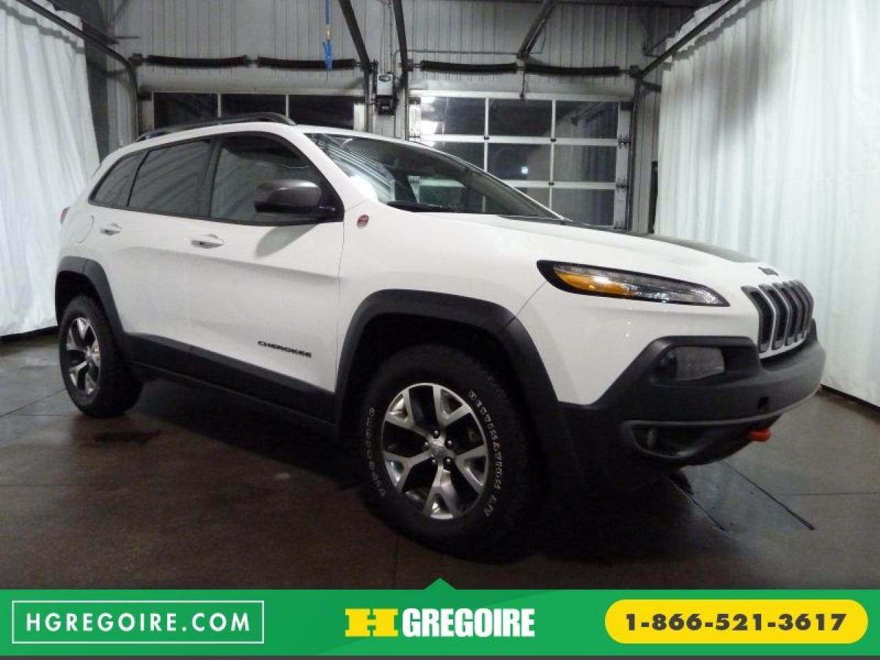 Used 2016 Jeep Cherokee Cuir for sale in St-Léonard, QC