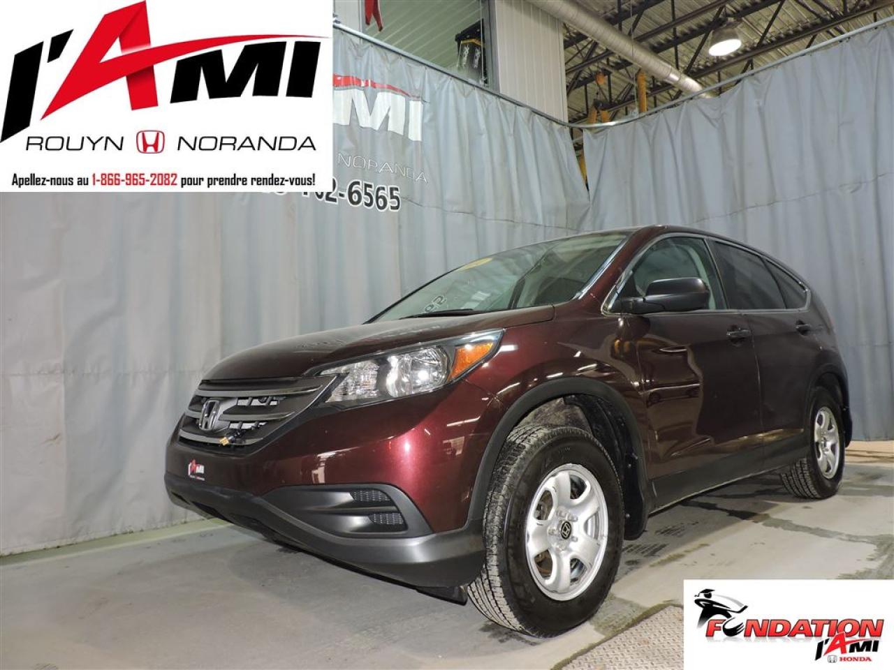 Used 2014 Honda CR-V LX AWD for sale in Rouyn-Noranda, QC