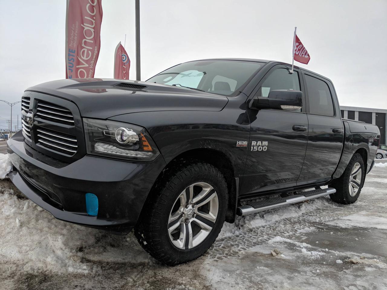 Used 2013 Ram 1500 Cabine muliplaces 4RM, 140,5 po Sport for sale in Chicoutimi, QC