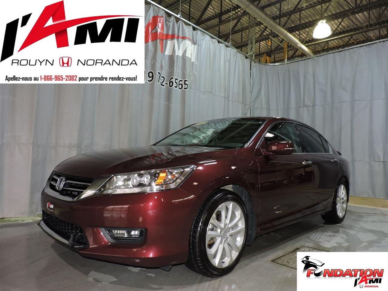 <a href=http://www.lamihonda.com/occasion/Honda-Accord-2015.html>http://www.lamihonda.com/occasion/Honda-Accord-2015.html</a>

MODÈLE TOURING V6 GPS CUIR TOIT MAGS PNEUS HIVER INCLUS    LIVRAISON PARTOUT AU QUÉBEC ET AU NORD DE LONTARIO!
