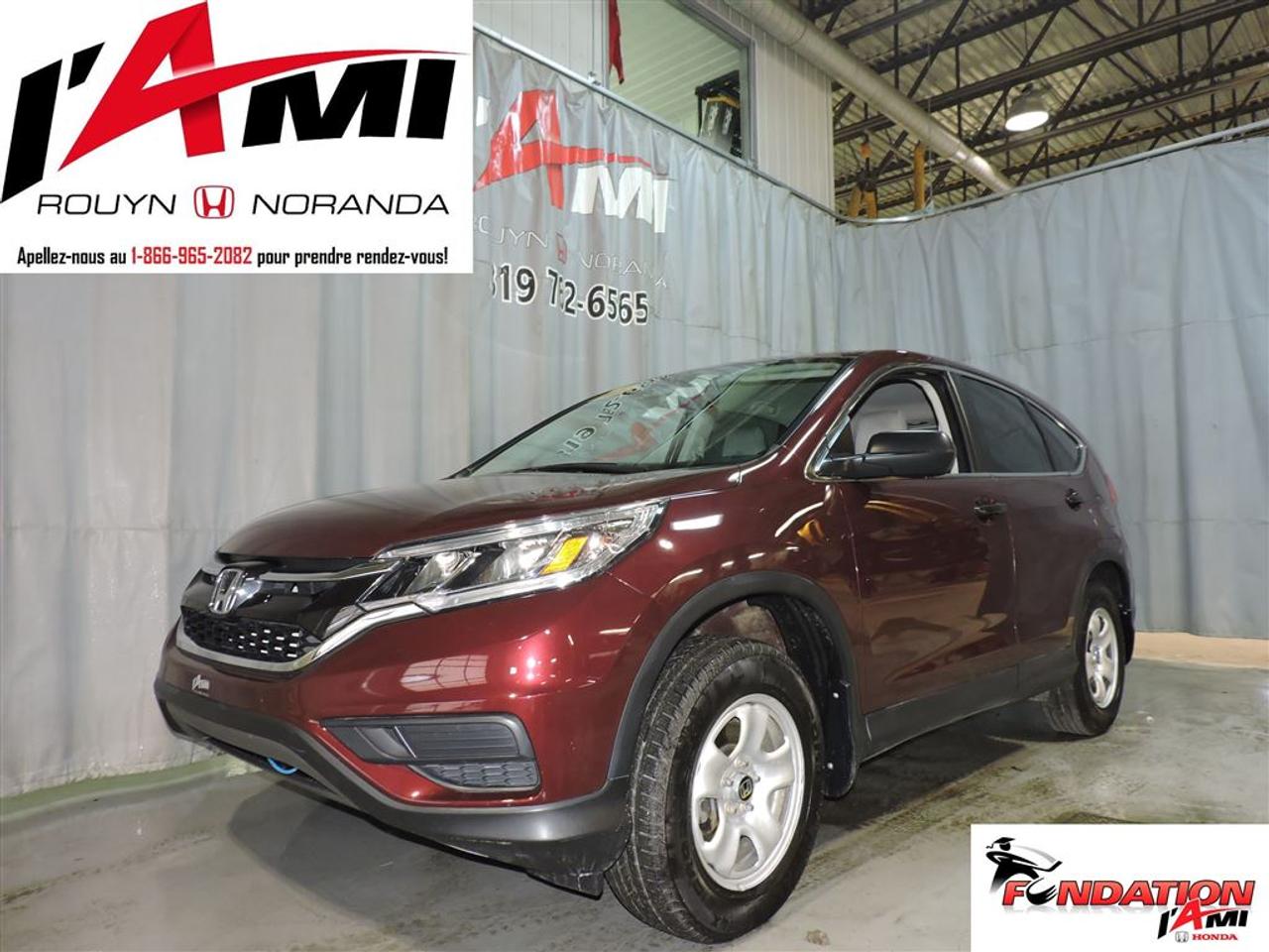 <a href=http://www.lamihonda.com/occasion/Honda-CRV-2015.html>http://www.lamihonda.com/occasion/Honda-CRV-2015.html</a>

** BALANCE DE GARANTIE COMPLÈTE JUSQUAU 2018-11-18 OU 100000 KM**LIVRAISON PARTOUT AU QUÉBEC ET AU NORD DE LONTARIO!