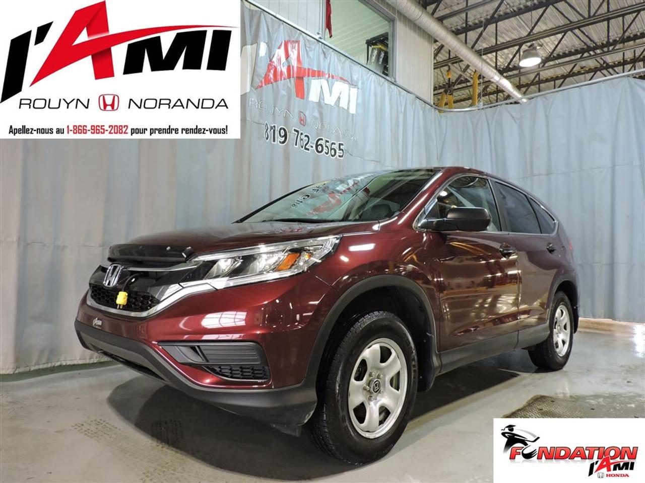 <a href=http://www.lamihonda.com/occasion/Honda-CRV-2015.html>http://www.lamihonda.com/occasion/Honda-CRV-2015.html</a>

**BALANCE DE GARANTIE COMPLÈTE JUSQUAU 2022-08-27 OU 130000 KM**    LIVRAISON PARTOUT AU QUÉBEC ET AU NORD DE LONTARIO!