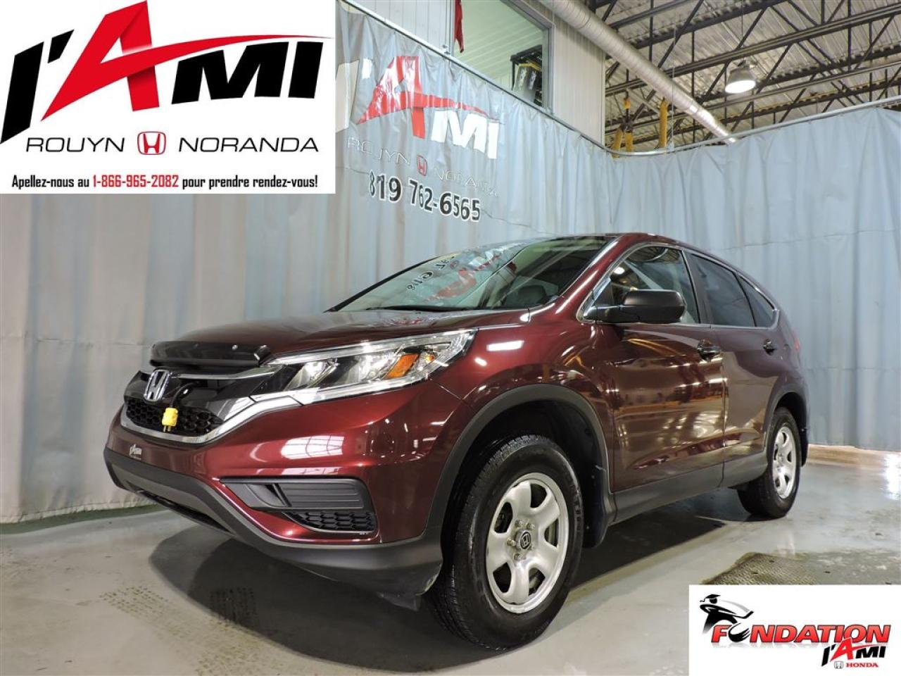 Used 2015 Honda CR-V Lx Awd Gar for sale in Rouyn-Noranda, QC