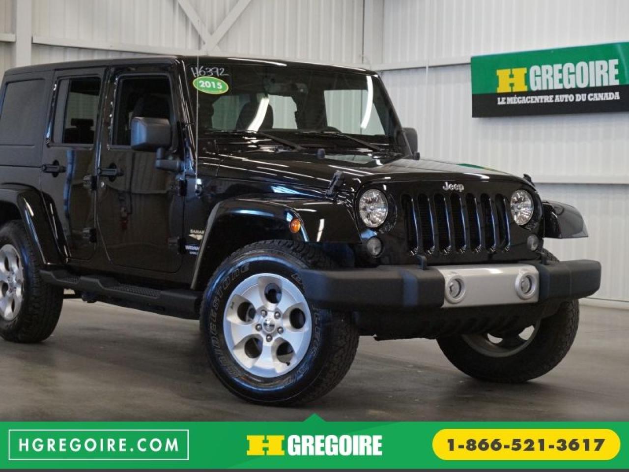 Used 2015 Jeep Wrangler Sahara Awd for sale in St-Léonard, QC