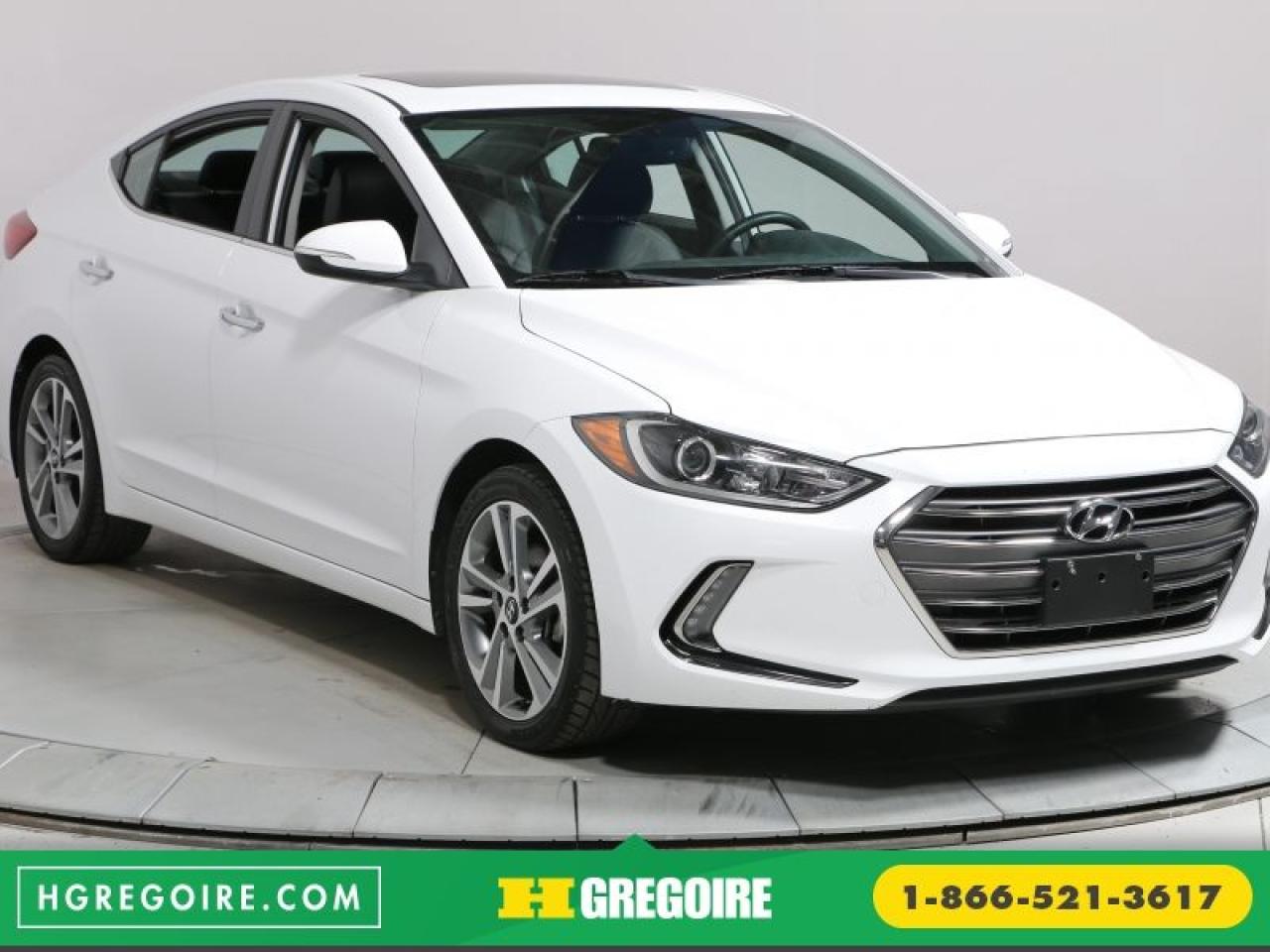 Used 2017 Hyundai Elantra A/C CUIR TOIT for sale in St-Léonard, QC