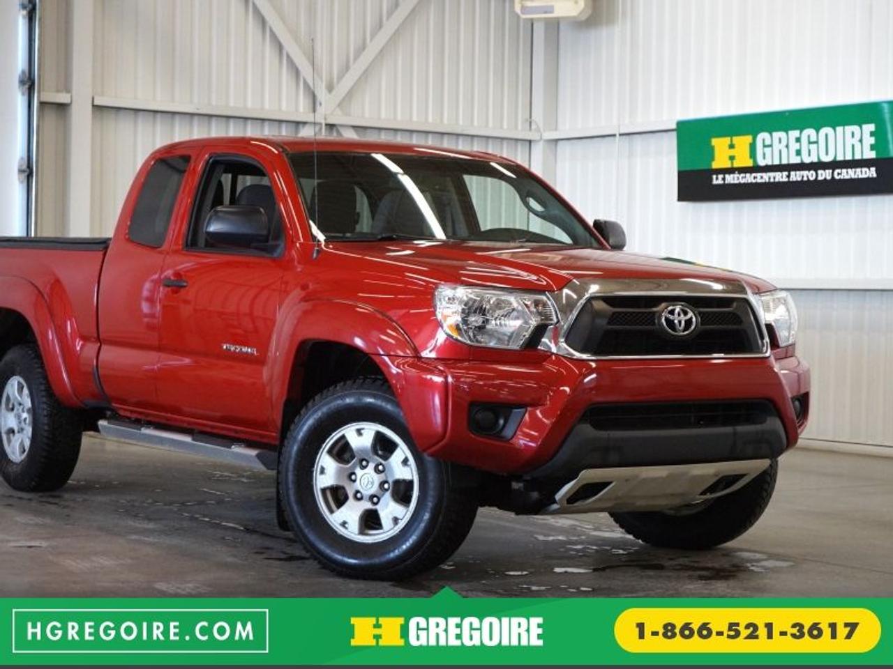 <a href=https://www.autoaubaine.com/Toyota-Tacoma-c6995627.html>https://www.autoaubaine.com/Toyota-Tacoma-c6995627.html</a>

Toyota Tacoma Sr5 4wd (caméra De Recul) 2013

Freins ABS, Volant ajustable, Antipatinage

ECONOMISER 3 280$! BAS KILOMÉTRAGE, JAMAIS ACCIDENTÉ, Camera de recul, Bluetooth, Aucun frais caché, Taux dintérêt imbattable! Ouvert 7 jours. Inspection en plus de 125 points et rigoureux processus de remise à neuf. Satisfaction garantie de 3 jours ou argent remis et privilège déchange 30 jours. Obtenez le meilleur taux de financement et même une 2e ou 3e chance au crédit. Pour plus dinformation sur cette voiture et pour obtenir le rapport dhistorique CarProof gratuitement, visitez https://www.hgregoire.com/fr-stk/H6284A. *Prix du manufacturier neuf (28 275$)