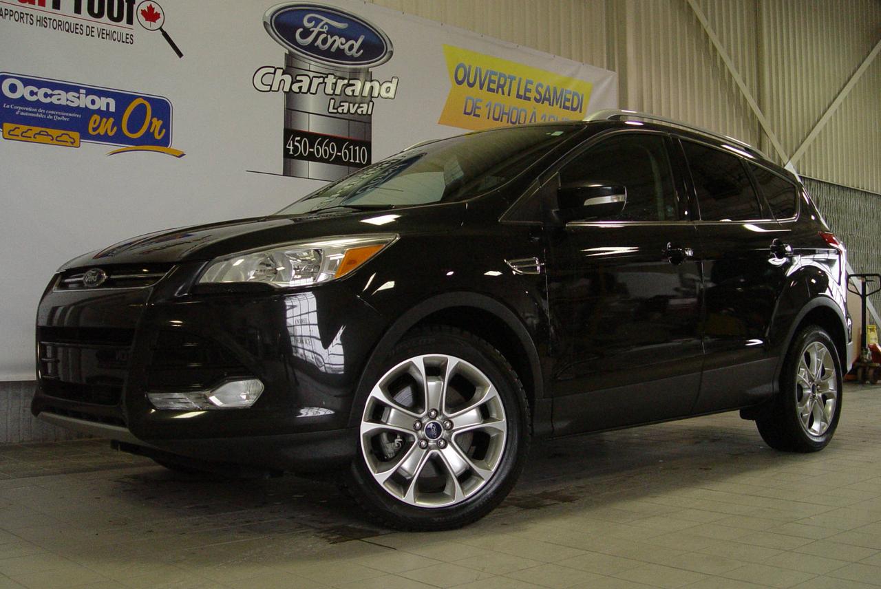 <a href=https://www.chartrandford.com/occasion/Ford-Escape-2014.html>https://www.chartrandford.com/occasion/Ford-Escape-2014.html</a>

Ford Escape Titanium 4RM 2014

Le Ford Escape est le véhicule utilitaire le plus intelligent, doté des points forts les plus appréciés des clients d aujourd hui : l économie de carburant, la polyvalence et les technologies qui rendent la propriété et la conduite du véhicule plus facile et plus agréable.  
l Escape demeurera l un des VUS compacts le plus populaire au Canada.

Disponible dès maintenant chez Chartrand Ford à Laval à deux pas de Montréal. Les meilleures transactions sont chez Chartrand Ford. Le financement est facile et rapide. Notre équipe dexpert saura répondre à toutes vos questions au 450.669.6110