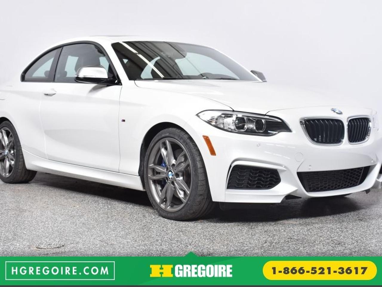 <a href=https://www.autoaubaine.com/BMW-M235i-c6942951.html>https://www.autoaubaine.com/BMW-M235i-c6942951.html</a>

BMW M235i M235i Xdrive 2016

Freins ABS, Lecteur MP3, Miroirs chauffants, Volant ajustable, Aileron, Ordinateur de bord, Volant gain de cuir, Antipatinage, Climatisation

ECONOMISER 3 960$! BAS KILOMÉTRAGE, Bluetooth, Aucun frais caché, Taux dintérêt imbattable! Ouvert 7 jours. Inspection en plus de 125 points et rigoureux processus de remise à neuf. Satisfaction garantie de 3 jours ou argent remis et privilège déchange 30 jours. Obtenez le meilleur taux de financement et même une 2e ou 3e chance au crédit. Pour plus dinformation sur cette voiture et pour obtenir le rapport dhistorique CarProof gratuitement, visitez https://www.hgregoire.com/fr-stk/DD1111. *Prix du manufacturier neuf (48 950$)
