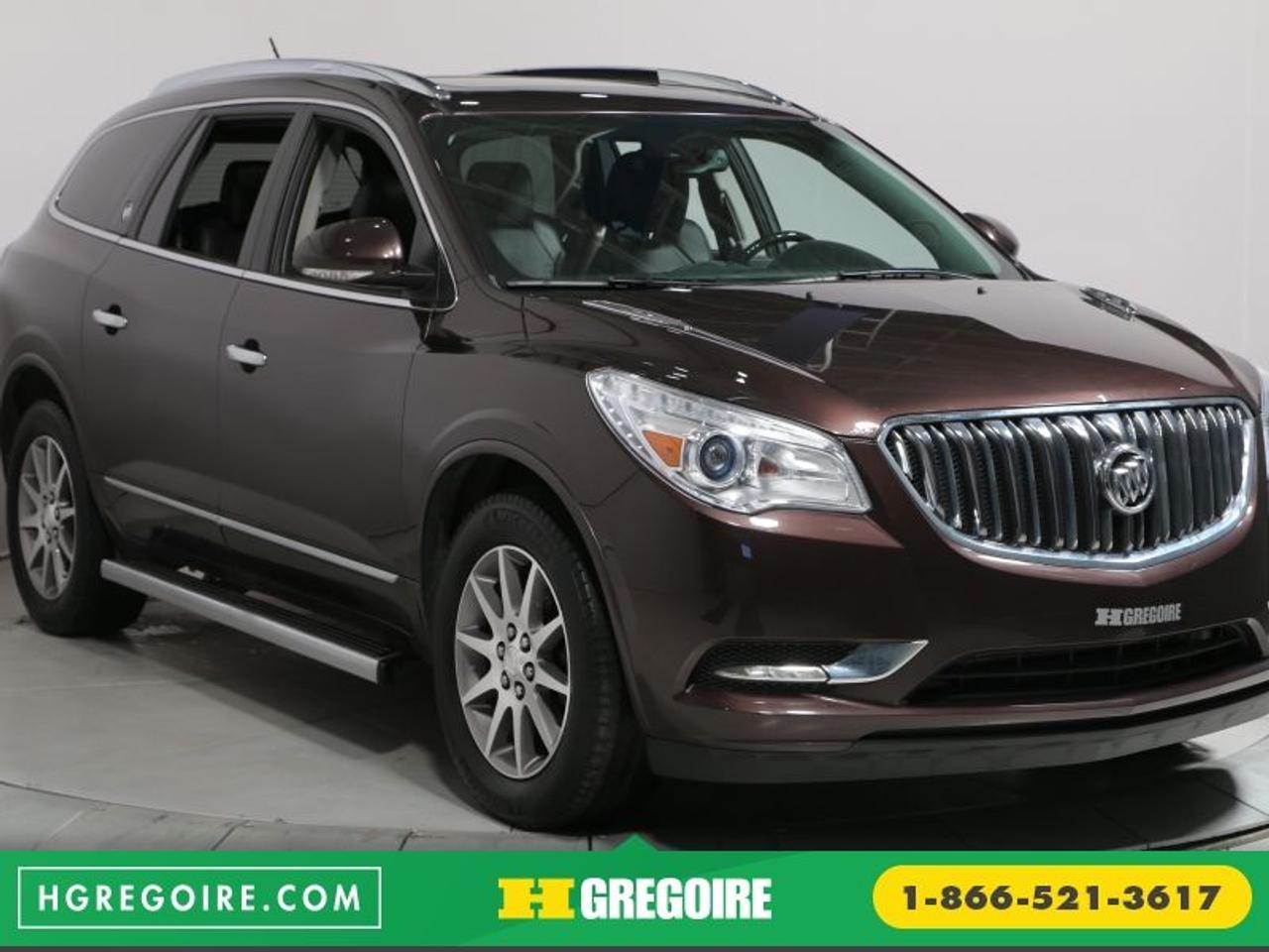 <a href=https://www.autoaubaine.com/Buick-Enclave-c7027373.html>https://www.autoaubaine.com/Buick-Enclave-c7027373.html</a>

Buick Enclave Leather Awd Cuir Toit Cam De Recul 7 Passagers 2015

Toit ouvrant, Freins ABS, Lecteur MP3, Miroirs chauffants, Volant ajustable, Radio satellite, Volant gain de cuir, Antipatinage, Climatisation

ECONOMISER 24 068$! Camera de recul, Bluetooth, Aucun frais caché, Taux dintérêt imbattable! Ouvert 7 jours. Inspection en plus de 125 points et rigoureux processus de remise à neuf. Satisfaction garantie de 3 jours ou argent remis et privilège déchange 30 jours. Obtenez le meilleur taux de financement et même une 2e ou 3e chance au crédit. Pour plus dinformation sur cette voiture et pour obtenir le rapport dhistorique CarProof gratuitement, visitez https://www.hgregoire.com/fr-stk/920926. *Prix du manufacturier neuf (51 060$)