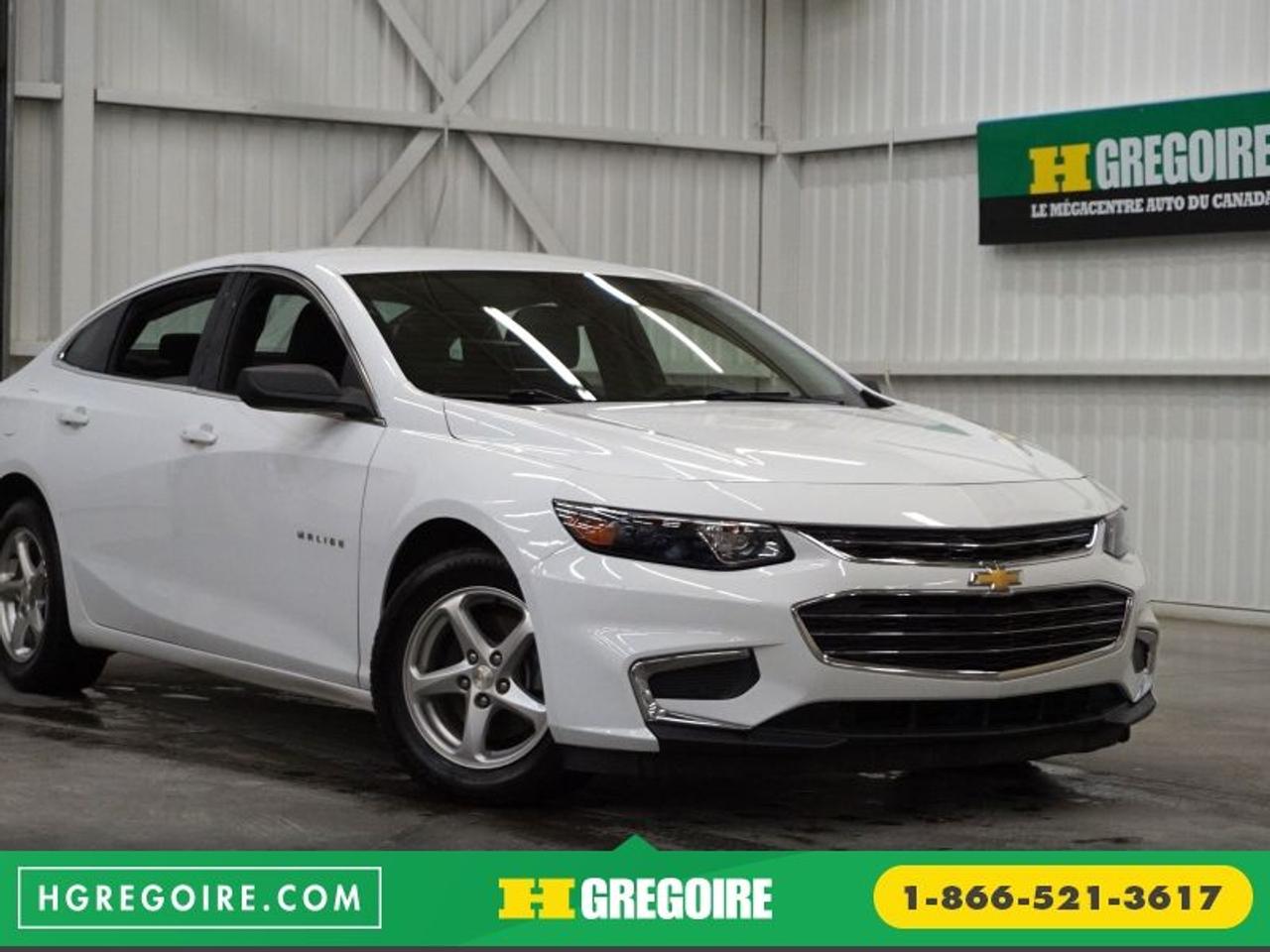 <a href=https://www.autoaubaine.com/Chevrolet-Malibu-c6958862.html>https://www.autoaubaine.com/Chevrolet-Malibu-c6958862.html</a>

Chevrolet Malibu Ls (caméra Et Sonar De Recul) 2016

Freins ABS, Systme ON-STAR, Volant ajustable, Ordinateur de bord, Antipatinage

ECONOMISER 7 850$! Camera de recul, Bluetooth, Aucun frais caché, Taux dintérêt imbattable! Ouvert 7 jours. Inspection en plus de 125 points et rigoureux processus de remise à neuf. Satisfaction garantie de 3 jours ou argent remis et privilège déchange 30 jours. Obtenez le meilleur taux de financement et même une 2e ou 3e chance au crédit. Pour plus dinformation sur cette voiture et pour obtenir le rapport dhistorique CarProof gratuitement, visitez https://www.hgregoire.com/fr-stk/H6456. *Prix du manufacturier neuf (24 245$)
