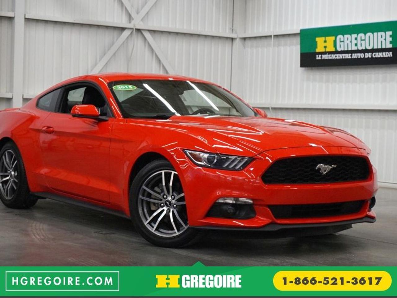 <a href=https://www.autoaubaine.com/Ford-Mustang-c6954164.html>https://www.autoaubaine.com/Ford-Mustang-c6954164.html</a>

Ford Mustang Ecoboost (cuir-Caméra) 2015

Freins ABS, Lecteur MP3, Miroirs chauffants, Volant ajustable, Aileron, Radio satellite, Ordinateur de bord, Antipatinage, Phares antibrouillards, Climatisation

ECONOMISER 6 854$! BAS KILOMÉTRAGE, Camera de recul, Bluetooth, Aucun frais caché, Taux dintérêt imbattable! Ouvert 7 jours. Inspection en plus de 125 points et rigoureux processus de remise à neuf. Satisfaction garantie de 3 jours ou argent remis et privilège déchange 30 jours. Obtenez le meilleur taux de financement et même une 2e ou 3e chance au crédit. Pour plus dinformation sur cette voiture et pour obtenir le rapport dhistorique CarProof gratuitement, visitez https://www.hgregoire.com/fr-stk/H6441. *Prix du manufacturier neuf (33 849$)