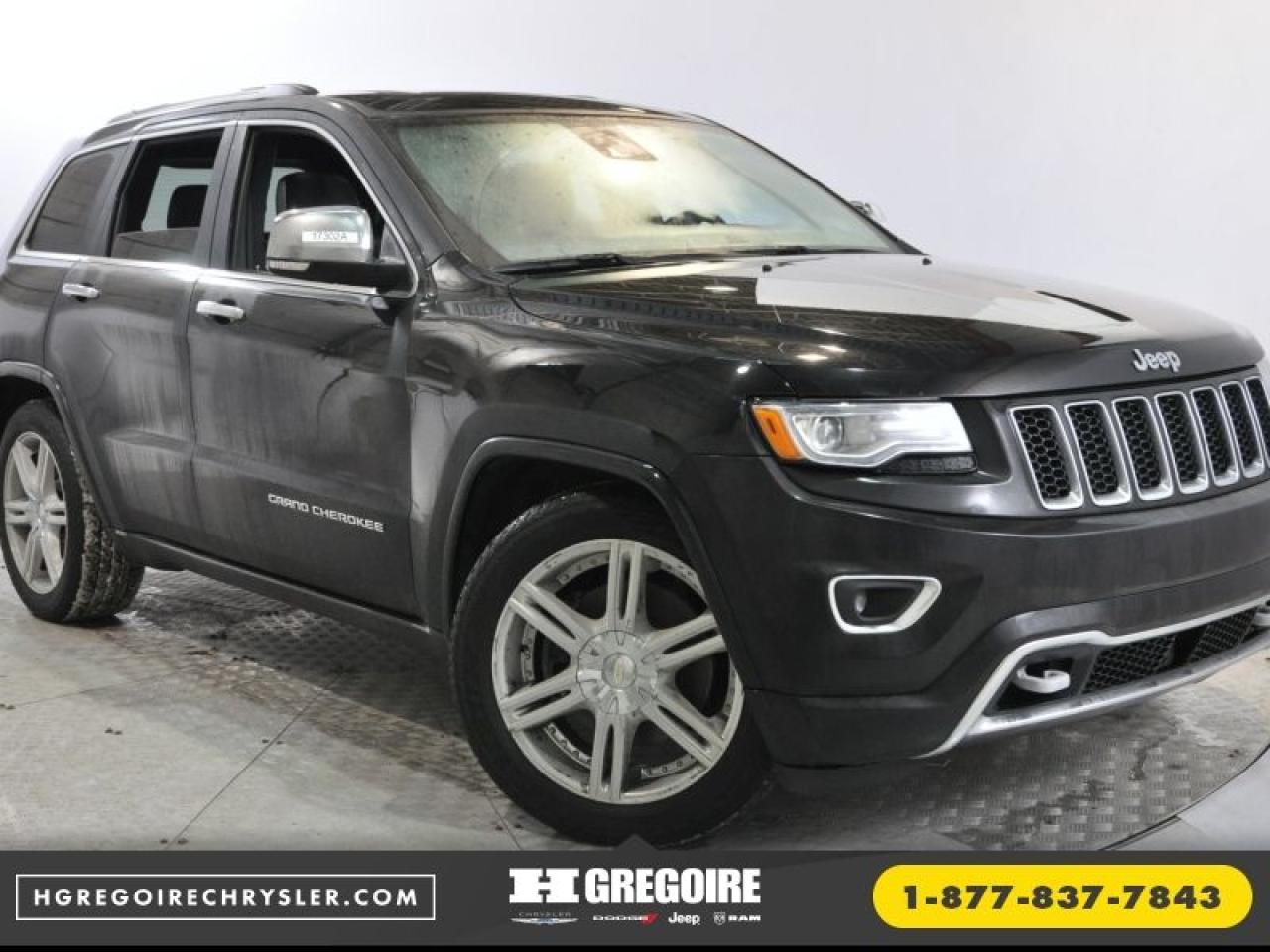 Used 2014 Jeep Grand Cherokee Overland A/c Mp3 Cam for sale in St-Léonard, QC