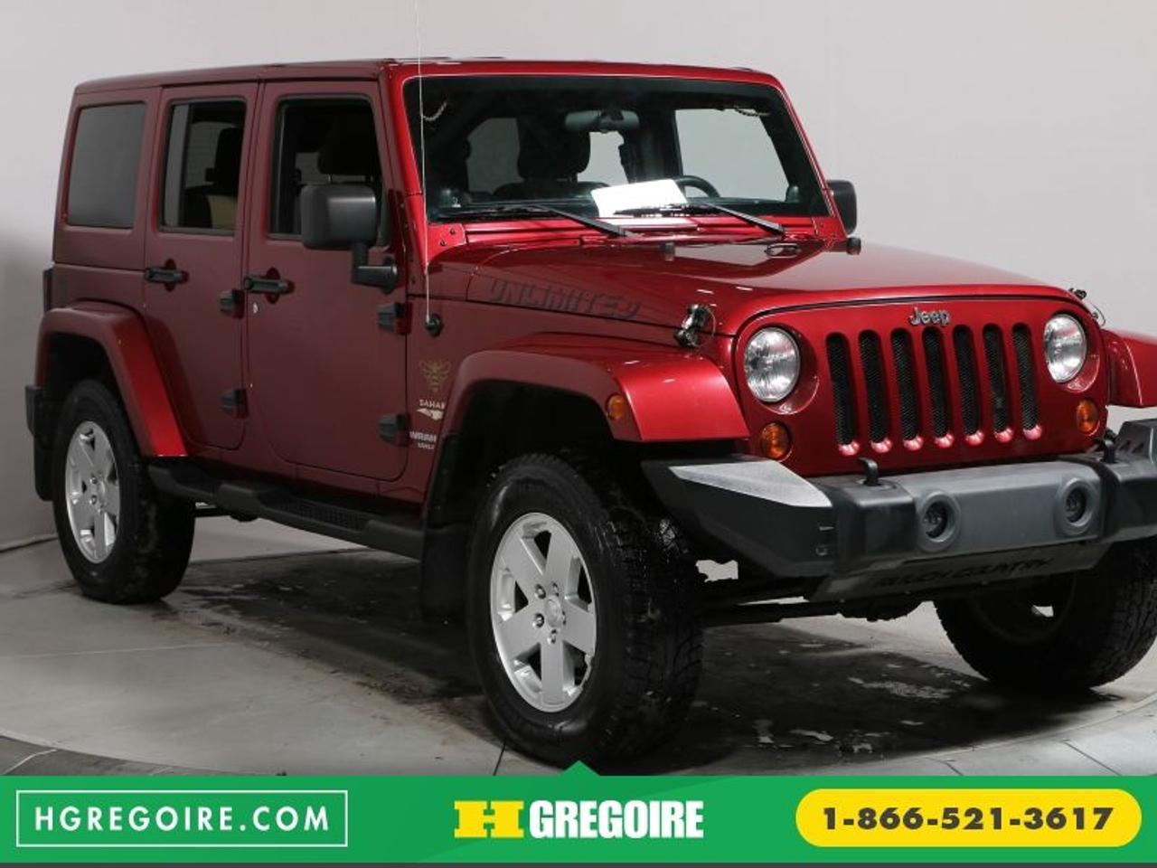 <a href=https://www.autoaubaine.com/Jeep-Wrangler-c7004004.html>https://www.autoaubaine.com/Jeep-Wrangler-c7004004.html</a>

Jeep Wrangler Sahara 4x4 A/c Gr Elect 2toits Mags 2012

Freins ABS, Lecteur MP3, Miroirs chauffants, Dcapotable, Volant ajustable, Volant gain de cuir, Antipatinage

ECONOMISER 7 800$! BAS KILOMÉTRAGE, JAMAIS ACCIDENTÉ, Ensemble audio premium, Aucun frais caché, Taux dintérêt imbattable! Ouvert 7 jours. Inspection en plus de 125 points et rigoureux processus de remise à neuf. Satisfaction garantie de 3 jours ou argent remis et privilège déchange 30 jours. Obtenez le meilleur taux de financement et même une 2e ou 3e chance au crédit. Pour plus dinformation sur cette voiture et pour obtenir le rapport dhistorique CarProof gratuitement, visitez https://www.hgregoire.com/fr-stk/914346A. *Prix du manufacturier neuf (31 795$)