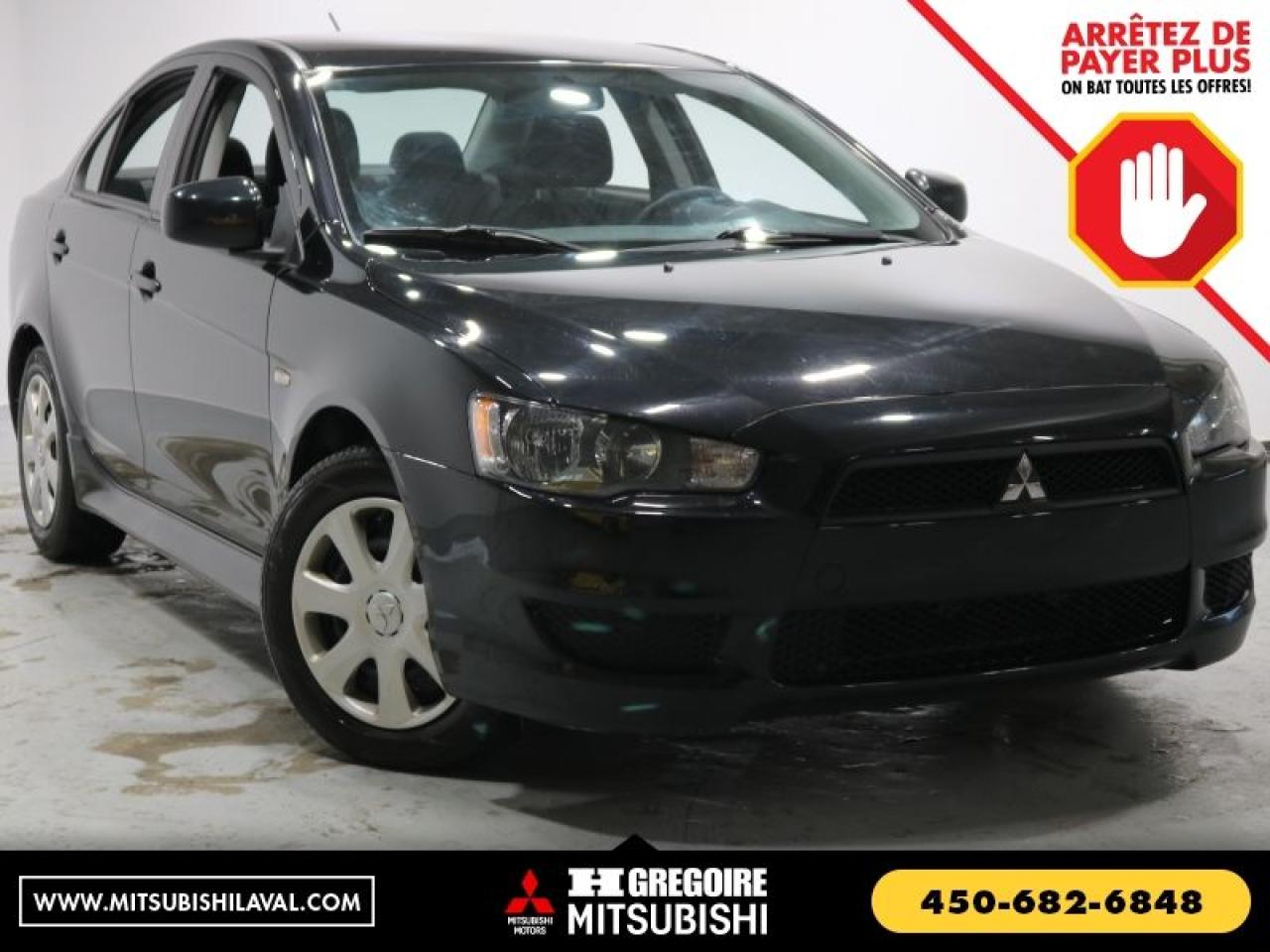 Used 2015 Mitsubishi Lancer DE A/C AUX/MP3 for sale in St-Léonard, QC