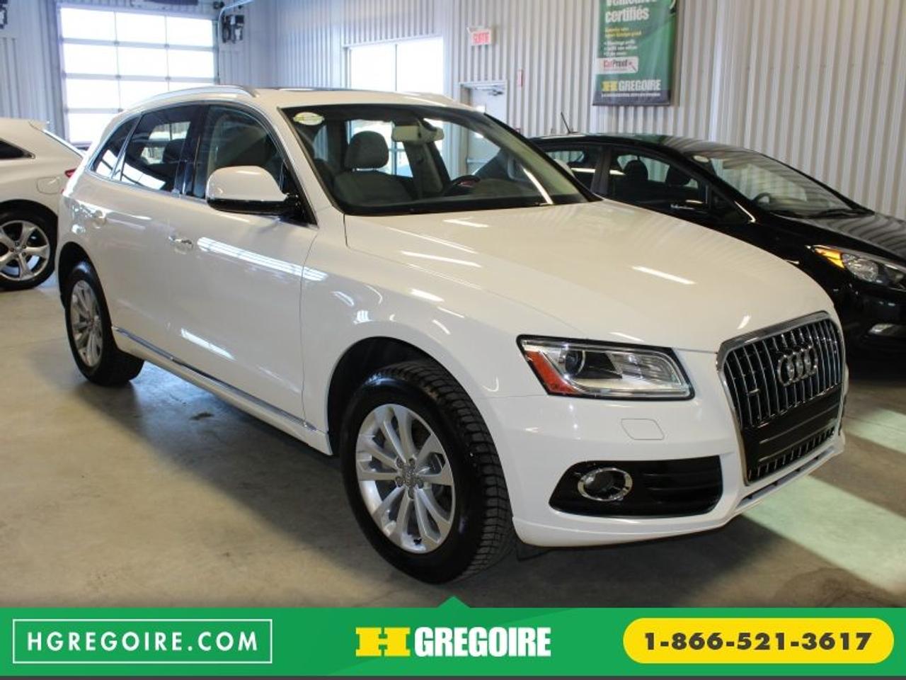 <a href=https://www.autoaubaine.com/Audi-Q5-c7006881.html>https://www.autoaubaine.com/Audi-Q5-c7006881.html</a>

Audi Q5 2.0t Progressiv Awd (cuir-Toit-Bluetooth) 2016

Freins ABS, Lecteur MP3, Miroirs chauffants, Volant ajustable, Radio satellite, Ordinateur de bord, Volant gain de cuir, Toit panoramique, Antipatinage, Phares antibrouillards, Climatisation

BAS KILOMÉTRAGE, JAMAIS ACCIDENTÉ, Bluetooth, Aucun frais caché, Taux dintérêt imbattable! Ouvert 7 jours. Inspection en plus de 125 points et rigoureux processus de remise à neuf. Satisfaction garantie de 3 jours ou argent remis et privilège déchange 30 jours. Obtenez le meilleur taux de financement et même une 2e ou 3e chance au crédit. Pour plus dinformation sur cette voiture et pour obtenir le rapport dhistorique CarProof gratuitement, visitez https://www.hgregoire.com/fr-stk/S8365.