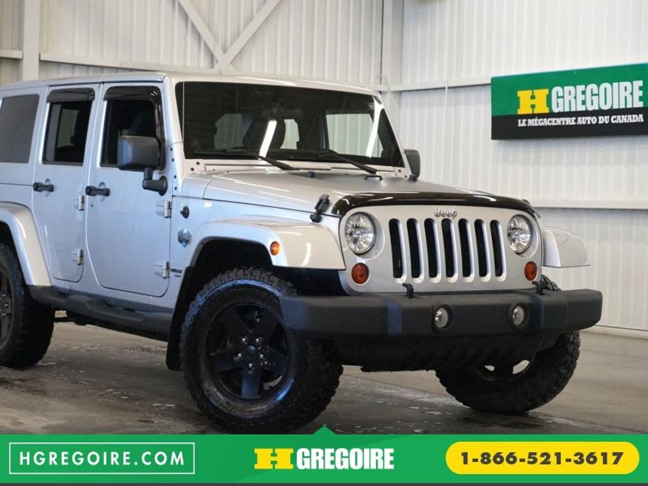 <a href=https://www.autoaubaine.com/Jeep-Wrangler-c6991852.html>https://www.autoaubaine.com/Jeep-Wrangler-c6991852.html</a>

Jeep Wrangler Unlimited Unlimited Arctic 4wd (cuir) 2012

Freins ABS, Miroirs chauffants, Volant ajustable, Radio satellite, Ordinateur de bord, Antipatinage, Phares antibrouillards

ECONOMISER 2 300$! BAS KILOMÉTRAGE, JAMAIS ACCIDENTÉ, Ensemble audio premium, Bluetooth, Aucun frais caché, Taux dintérêt imbattable! Ouvert 7 jours. Inspection en plus de 125 points et rigoureux processus de remise à neuf. Satisfaction garantie de 3 jours ou argent remis et privilège déchange 30 jours. Obtenez le meilleur taux de financement et même une 2e ou 3e chance au crédit. Pour plus dinformation sur cette voiture et pour obtenir le rapport dhistorique CarProof gratuitement, visitez https://www.hgregoire.com/fr-stk/H6576. *Prix du manufacturier neuf (31 795$)