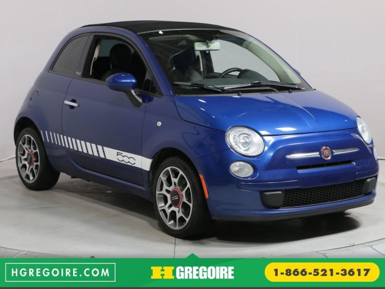 Used 2012 Fiat 500 POP CONVERTIBLE A/C for sale in St-Léonard, QC