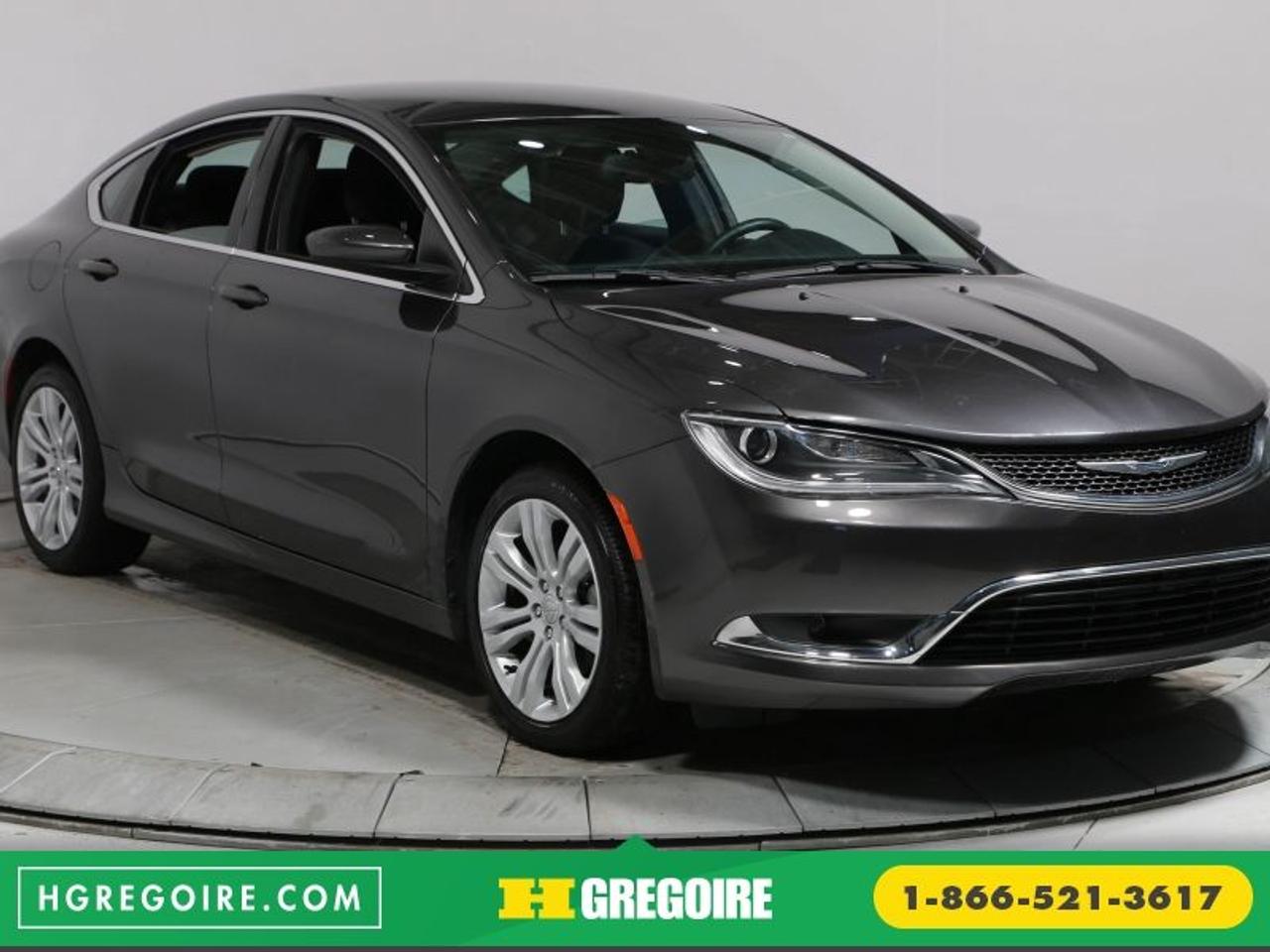 <a href=https://www.autoaubaine.com/Chrysler-200-c7004803.html>https://www.autoaubaine.com/Chrysler-200-c7004803.html</a>

Chrysler 200 Limited Auto A/c Bluetooth Mags 2015

Freins ABS, Lecteur MP3, Miroirs chauffants, Volant ajustable, Radio satellite, Ordinateur de bord, Volant gain de cuir, Antipatinage, Phares antibrouillards, Climatisation

ECONOMISER 11 400$! BAS KILOMÉTRAGE, JAMAIS ACCIDENTÉ, Camera de recul, Bluetooth, Aucun frais caché, Taux dintérêt imbattable! Ouvert 7 jours. Inspection en plus de 125 points et rigoureux processus de remise à neuf. Satisfaction garantie de 3 jours ou argent remis et privilège déchange 30 jours. Obtenez le meilleur taux de financement et même une 2e ou 3e chance au crédit. Pour plus dinformation sur cette voiture et pour obtenir le rapport dhistorique CarProof gratuitement, visitez https://www.hgregoire.com/fr-stk/920128. *Prix du manufacturier neuf (25 895$)