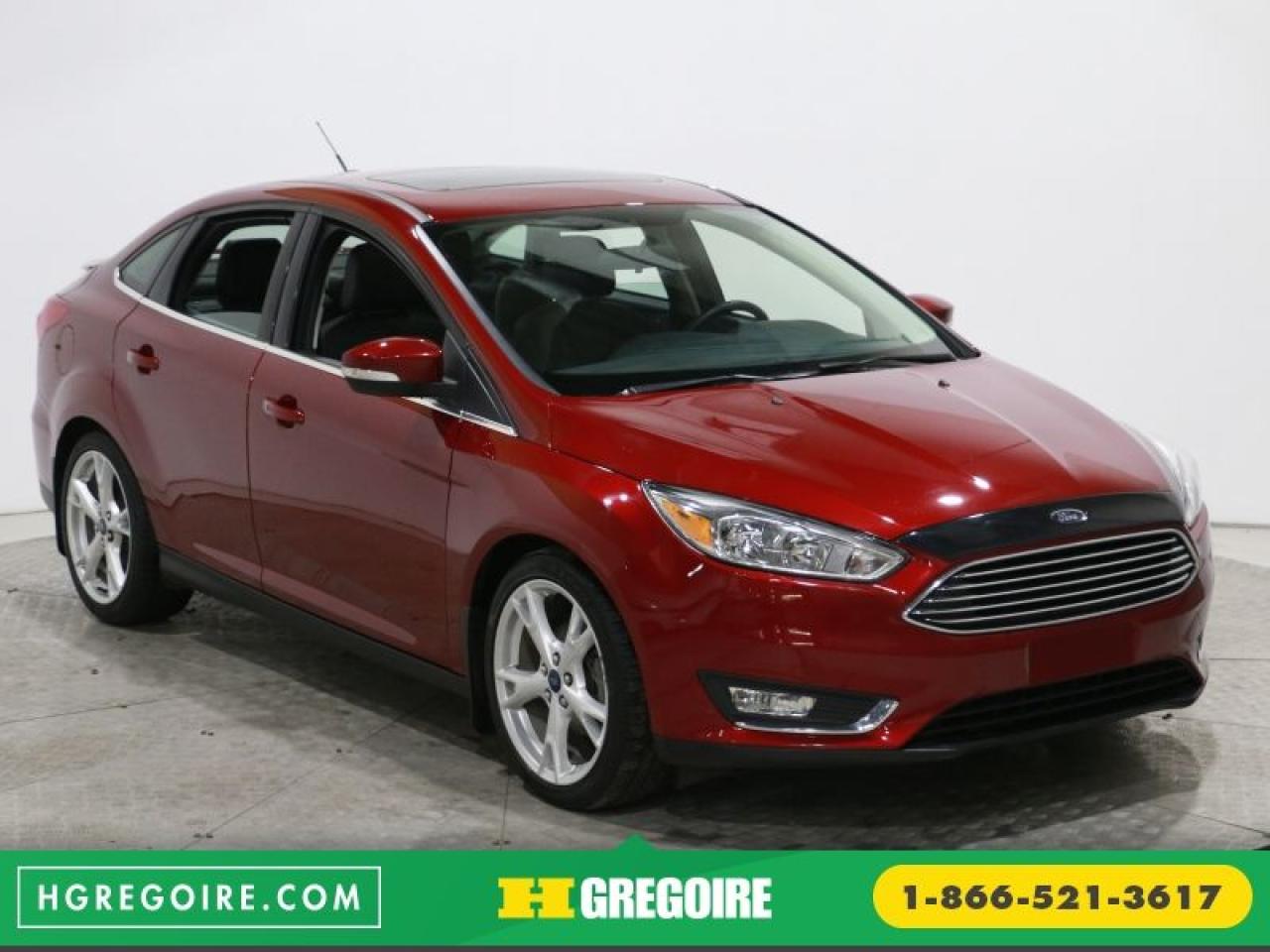 Used 2015 Ford Focus Titanium Cuir Toit for sale in St-Léonard, QC